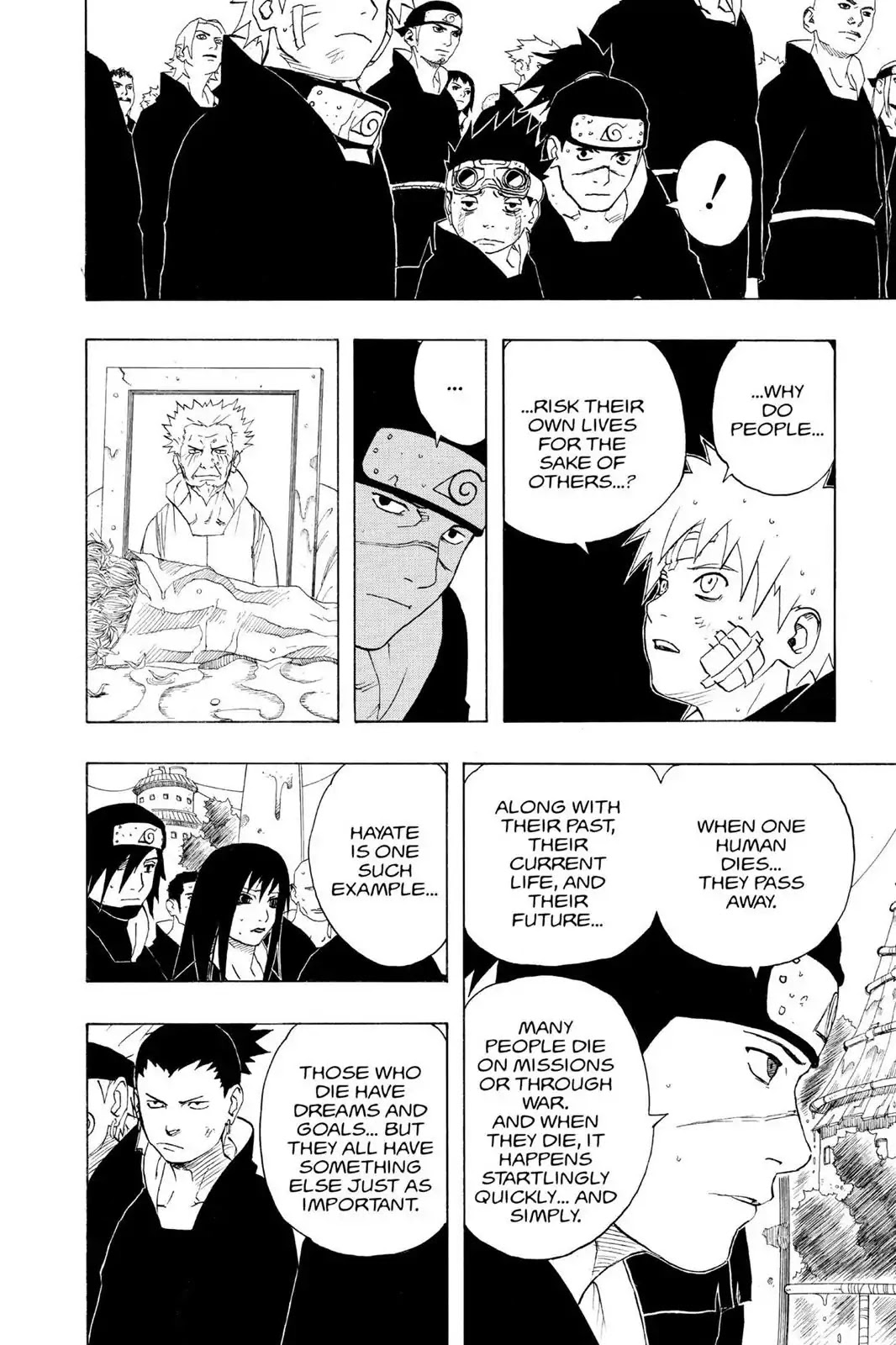 Naruto Chapter 139 page 16 - Chapter 139: Eulogy...!!
