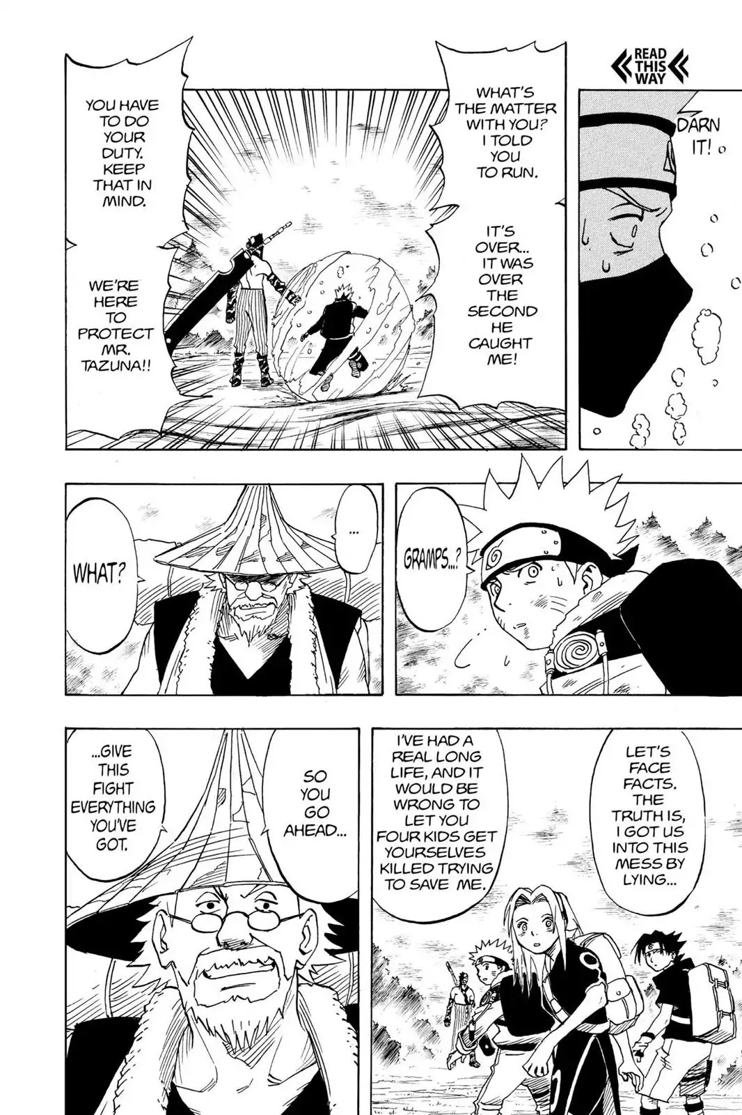 Naruto Chapter 14 page 2 - Chapter 14: The Secret Plan!!!