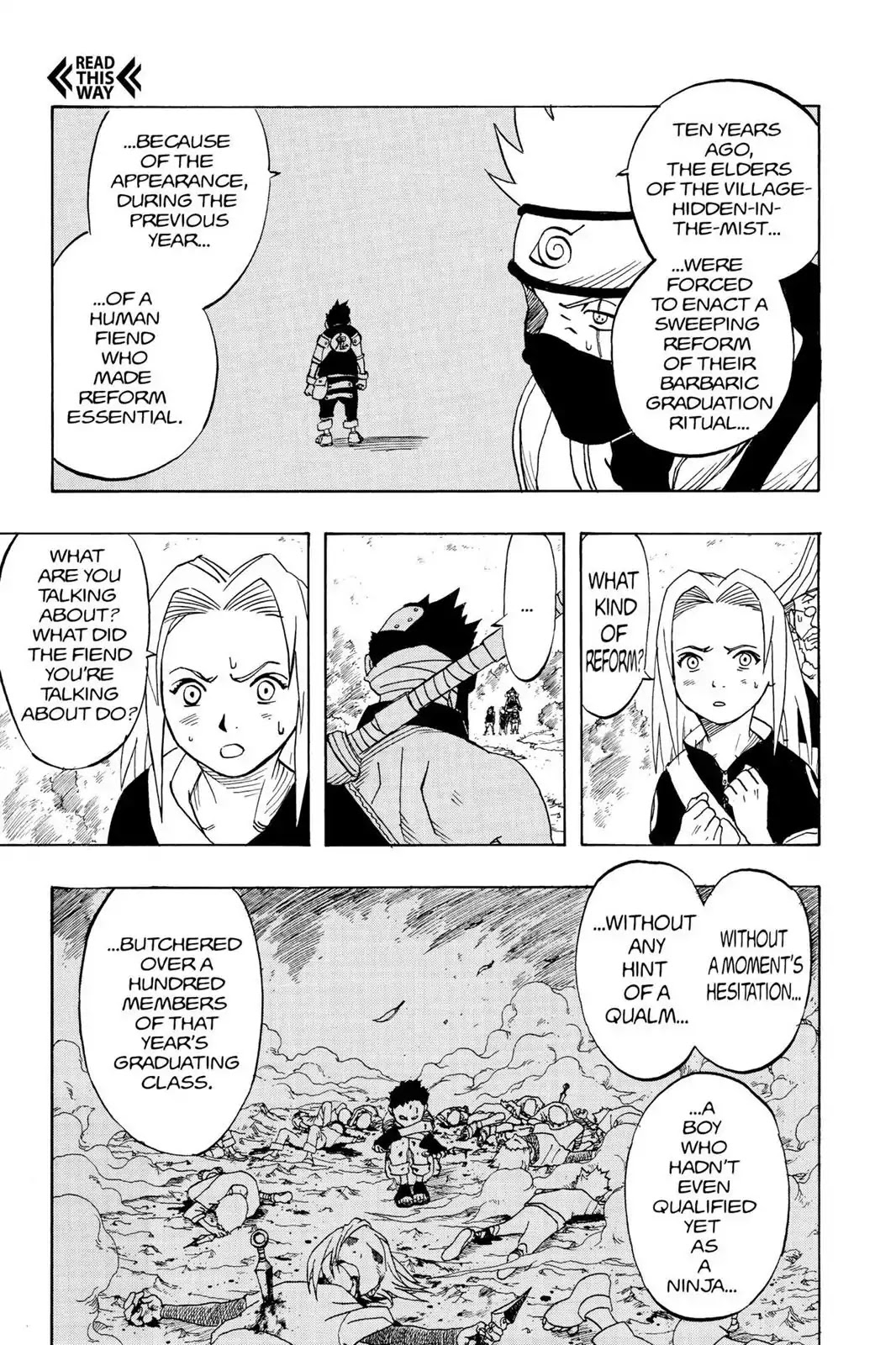 Naruto Chapter 14 page 7 - Chapter 14: The Secret Plan!!!