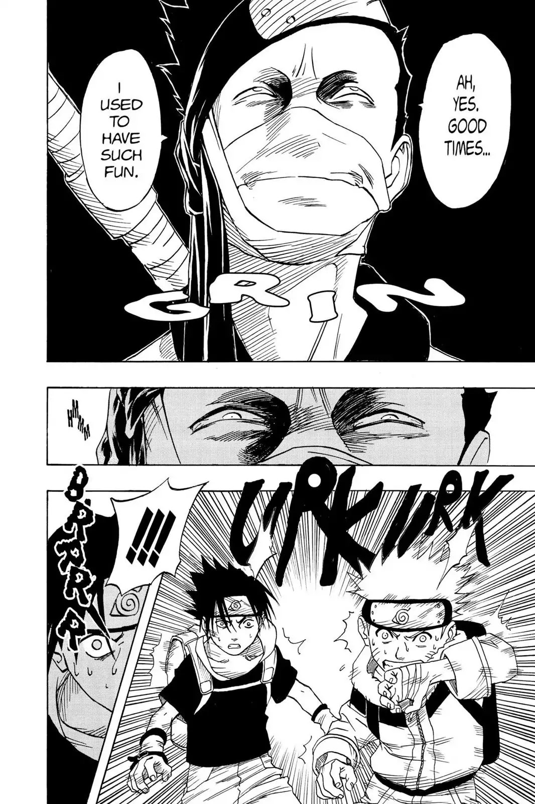 Naruto Chapter 14 page 8 - Chapter 14: The Secret Plan!!!