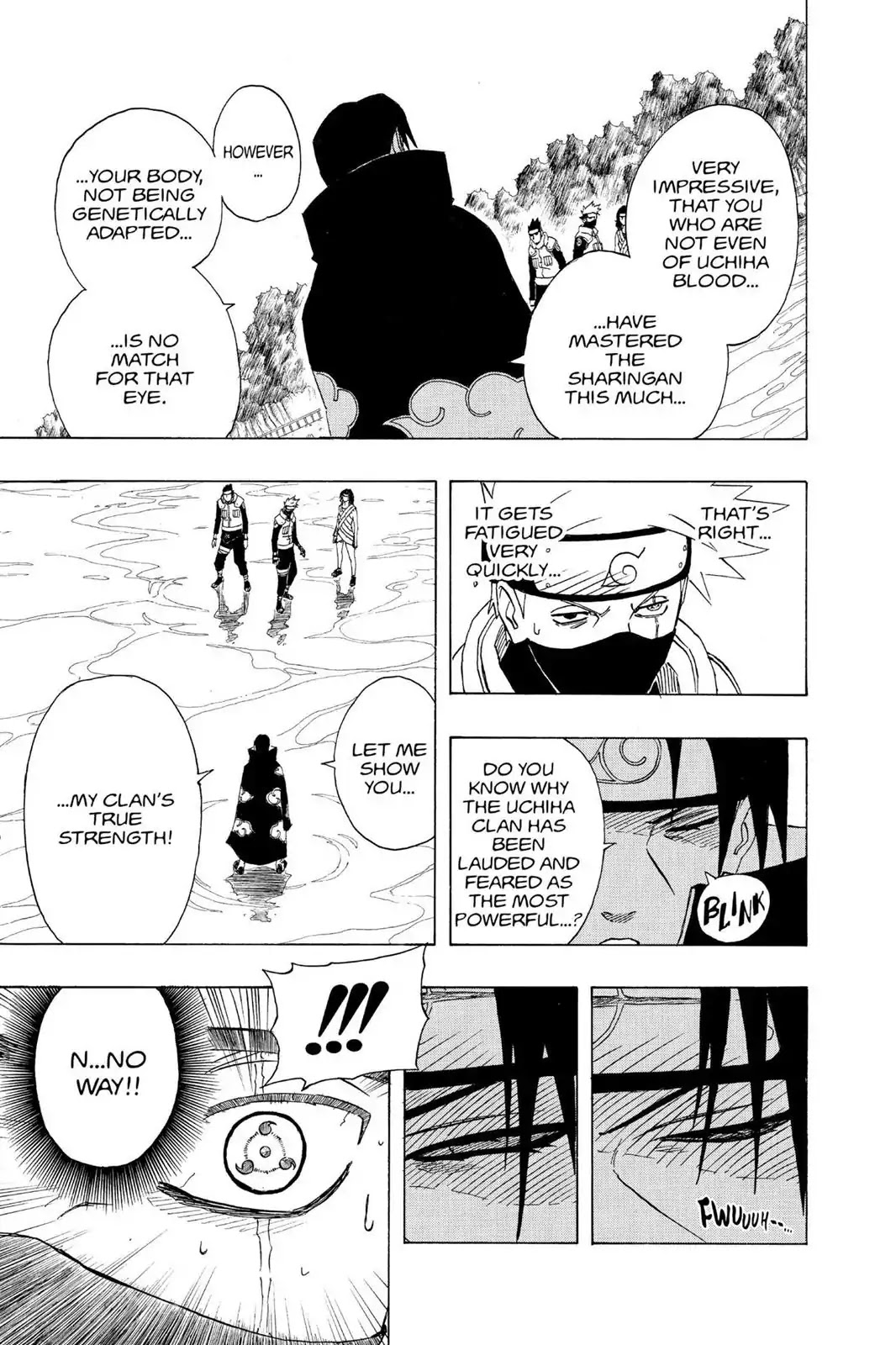 Naruto Chapter 142 page 13 - Chapter 142: Kakashi Vs. Itachi