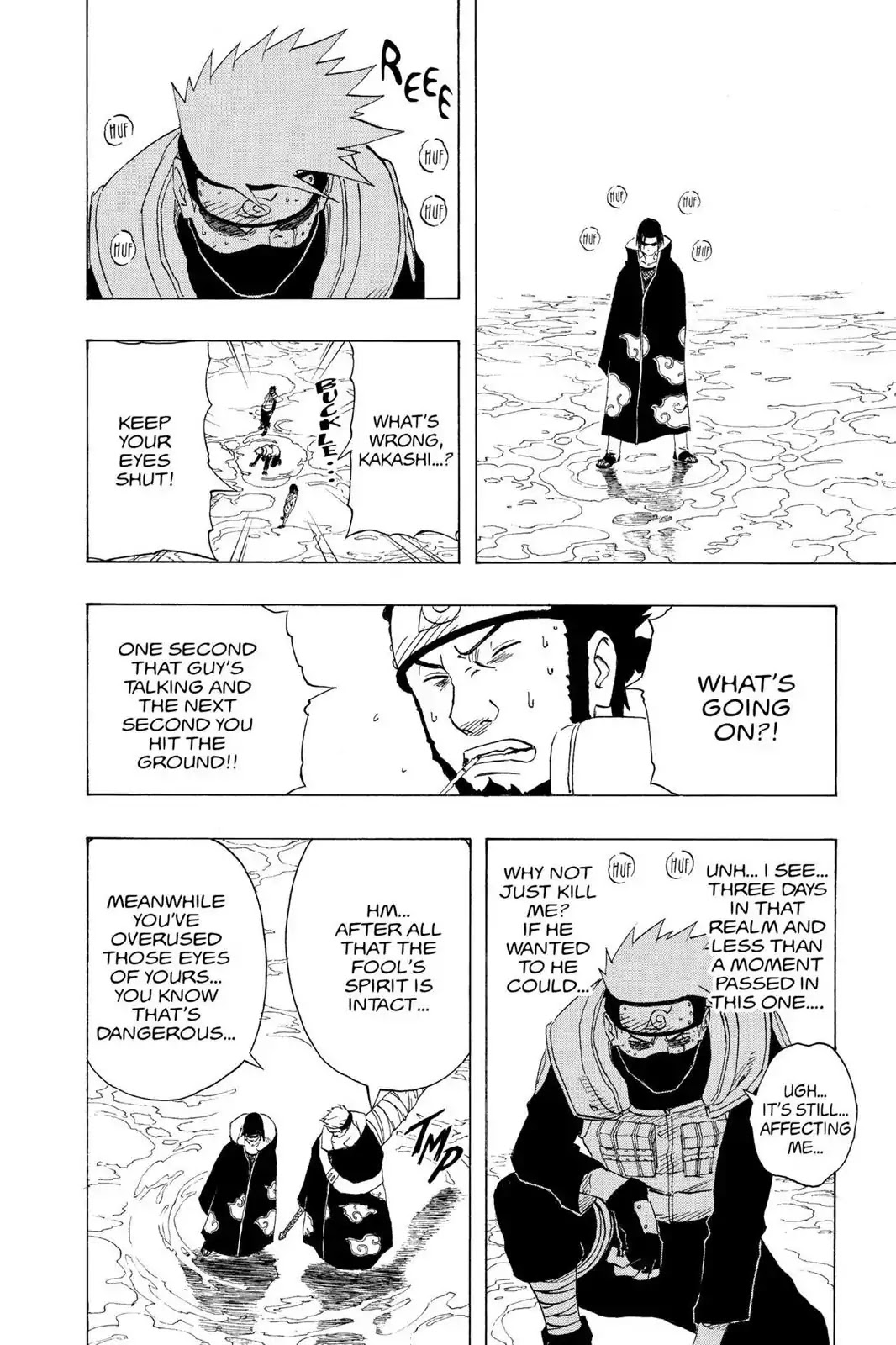 Naruto Chapter 142 page 18 - Chapter 142: Kakashi Vs. Itachi
