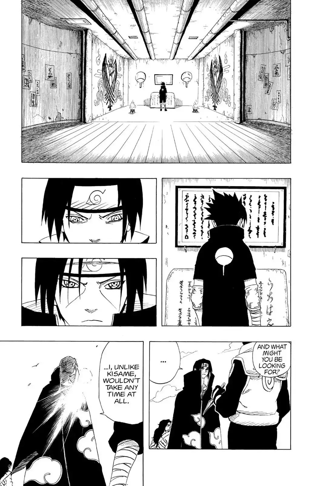 Naruto Chapter 142 page 7 - Chapter 142: Kakashi Vs. Itachi