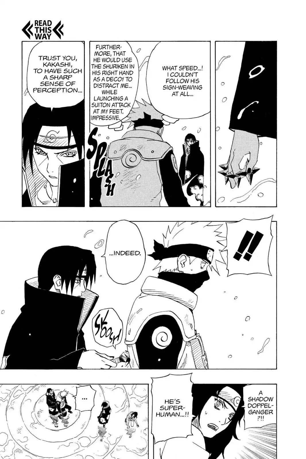Naruto Chapter 142 page 9 - Chapter 142: Kakashi Vs. Itachi