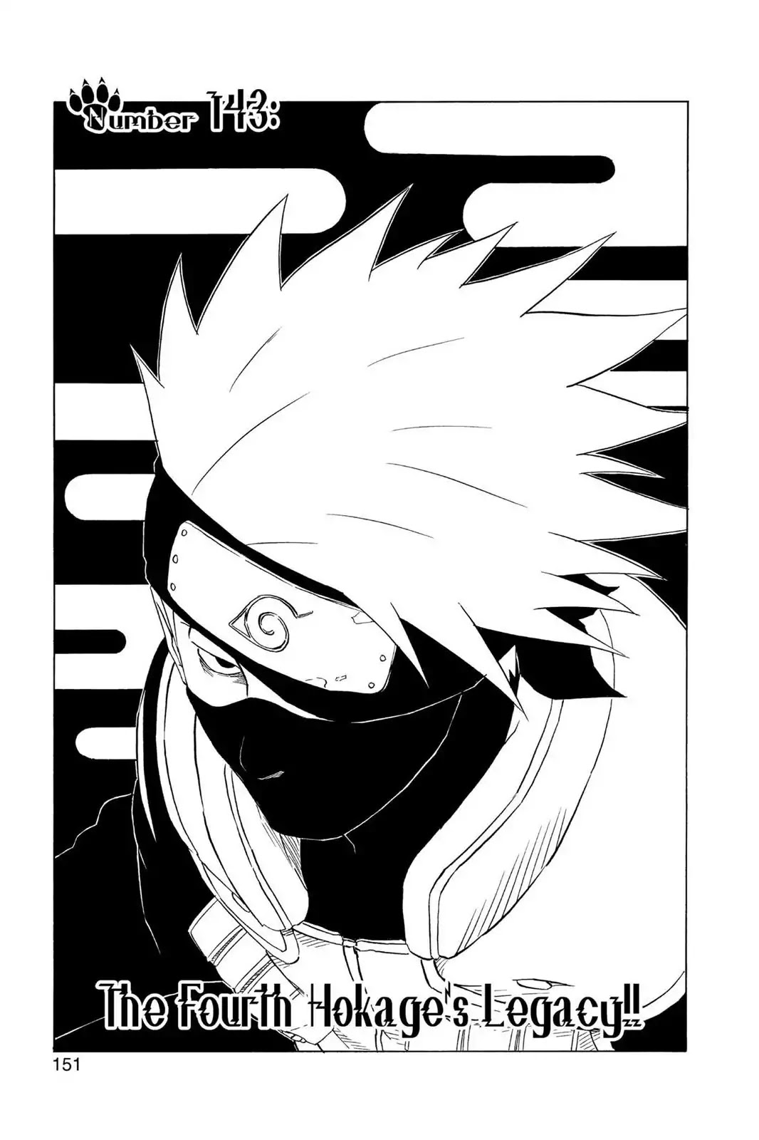 Naruto Chapter 143 page 1 - Chapter 143: The Fourth Hokage's Legacy!!