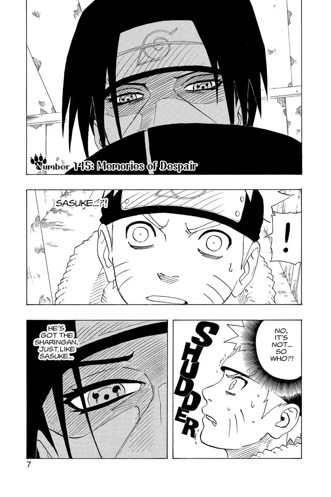Naruto Chapter 145 page 8 - Chapter 145: Memories Of Despair