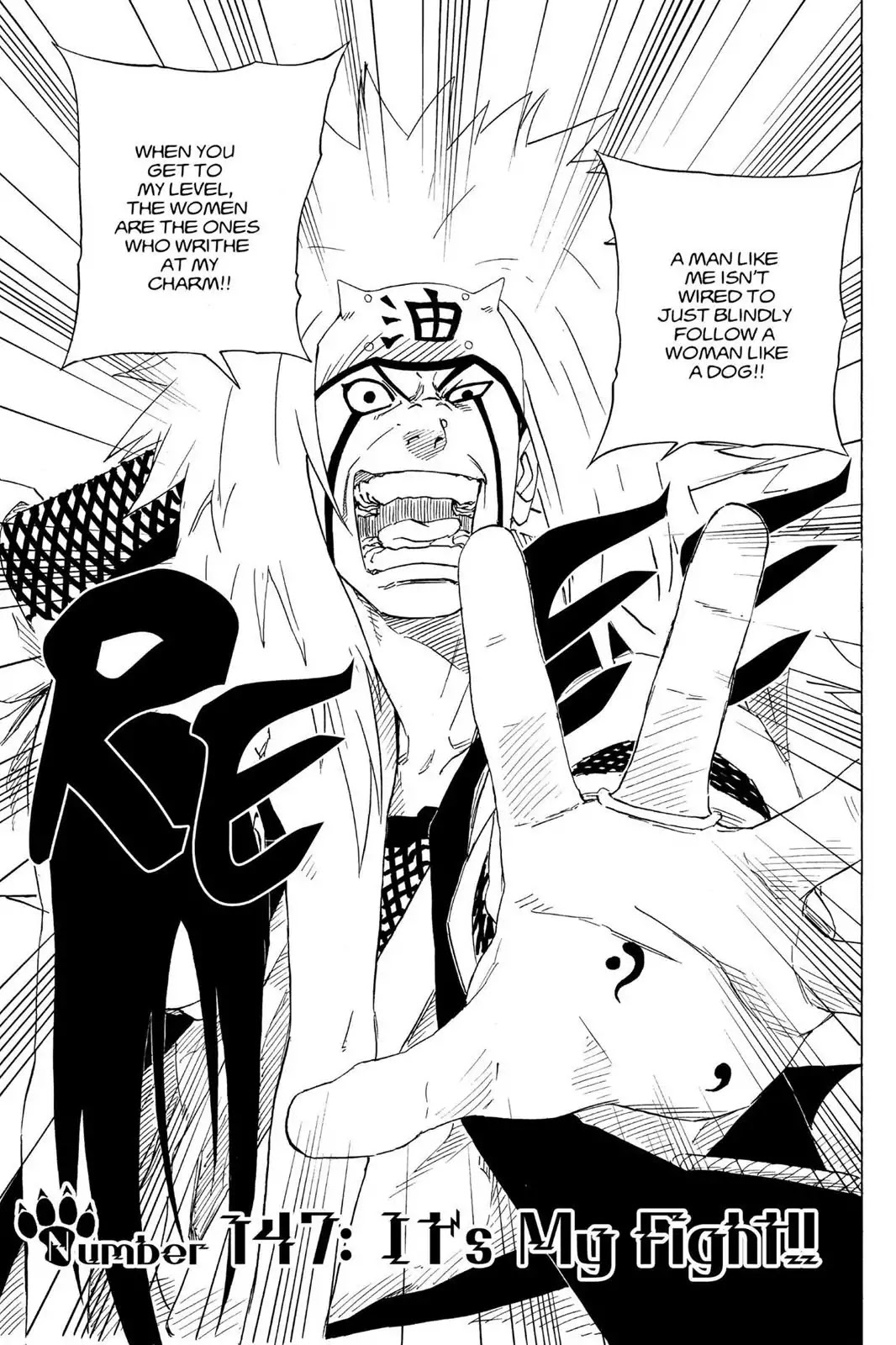 Naruto Chapter 147 page 1 - Chapter 147: It's My Fight!!