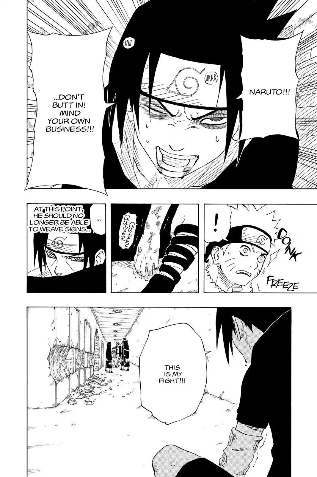 Naruto Chapter 147 page 10 - Chapter 147: It's My Fight!!