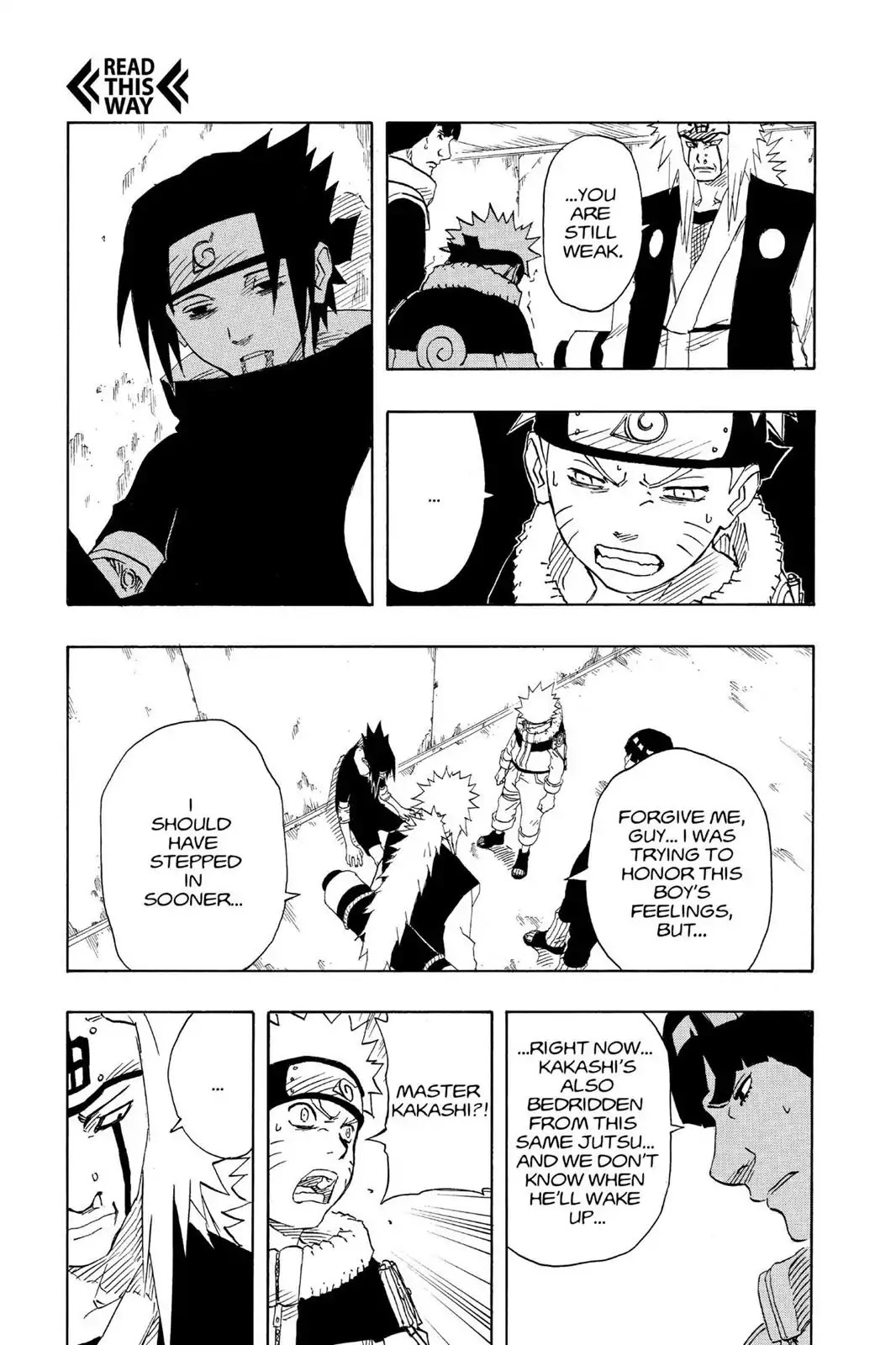 Naruto Chapter 148 page 17 - Chapter 148: Itachi's Power!!