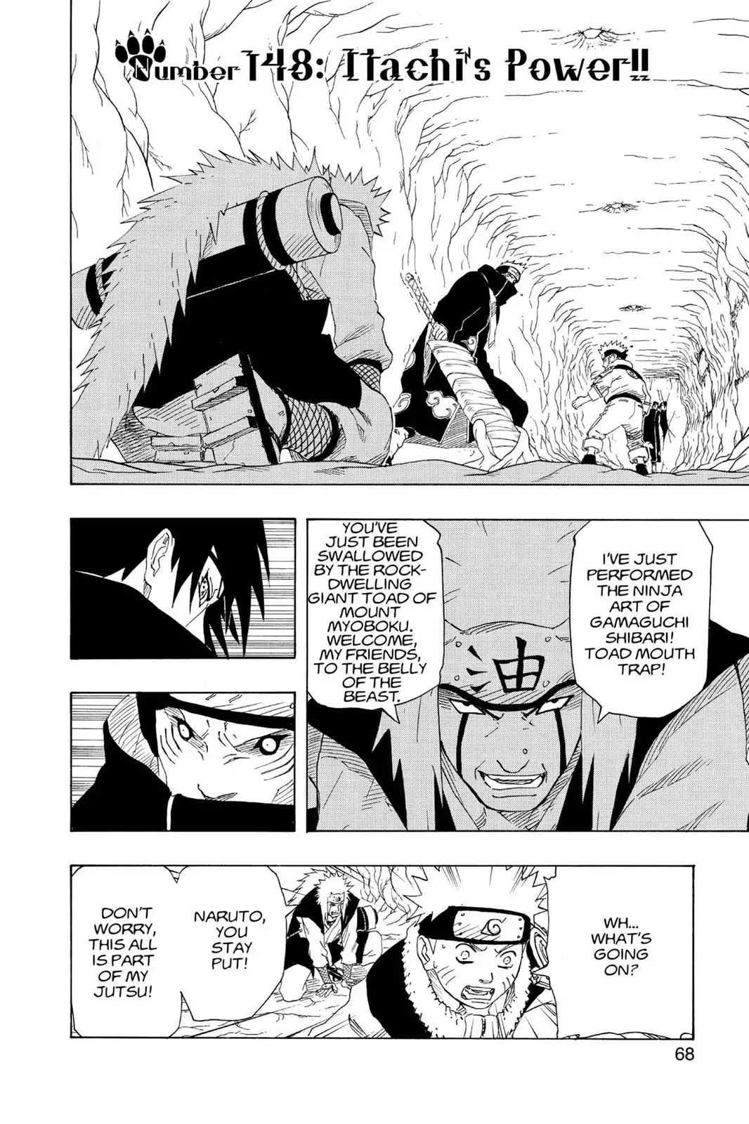 Naruto Chapter 148 page 2 - Chapter 148: Itachi's Power!!