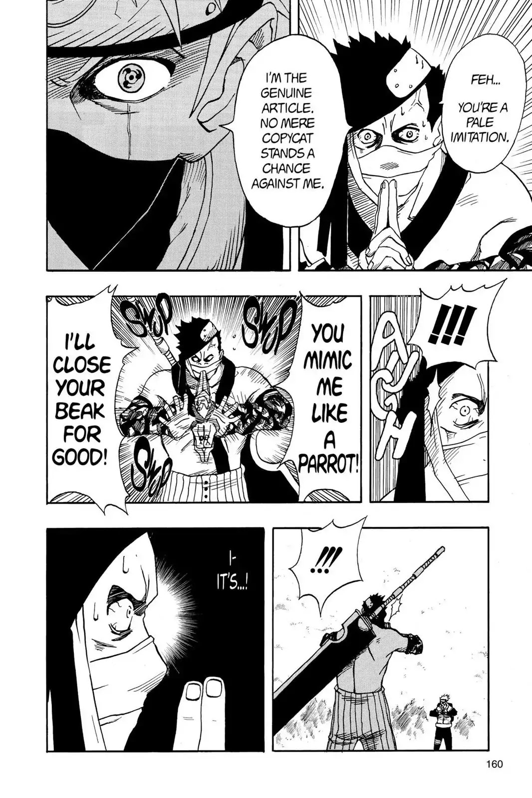 Naruto Chapter 15 page 14 - Chapter 15: Return Of The Sharingan