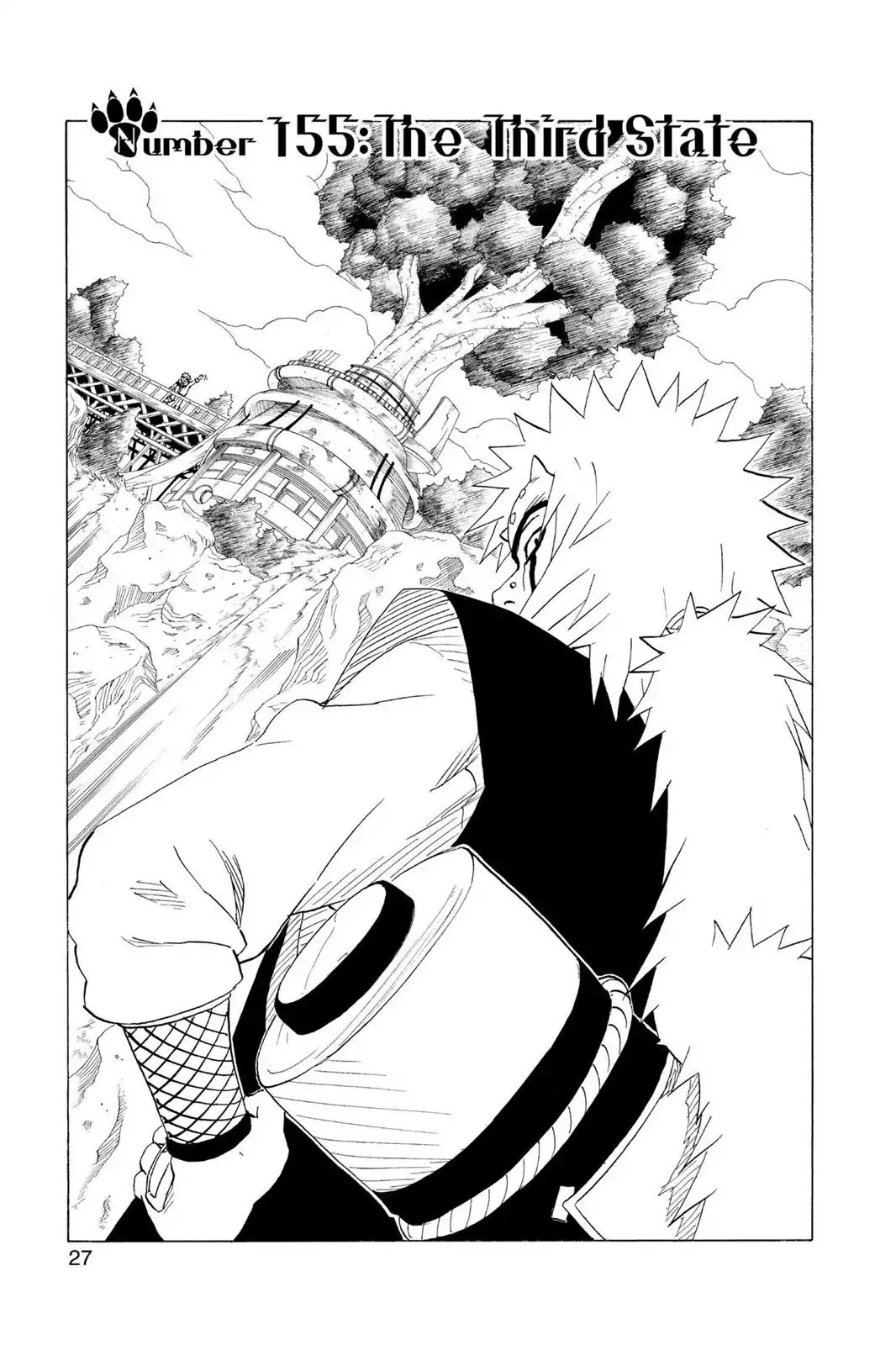 Naruto Chapter 155 page 1 - Chapter 155: The Third State