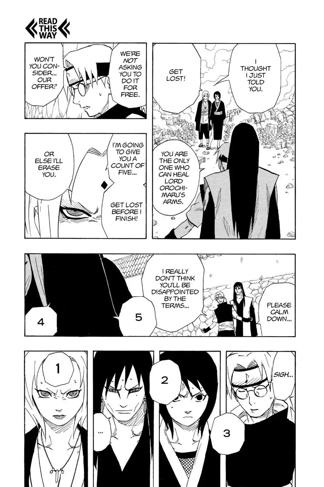 Naruto Chapter 156 page 9 - Chapter 156: The Offer