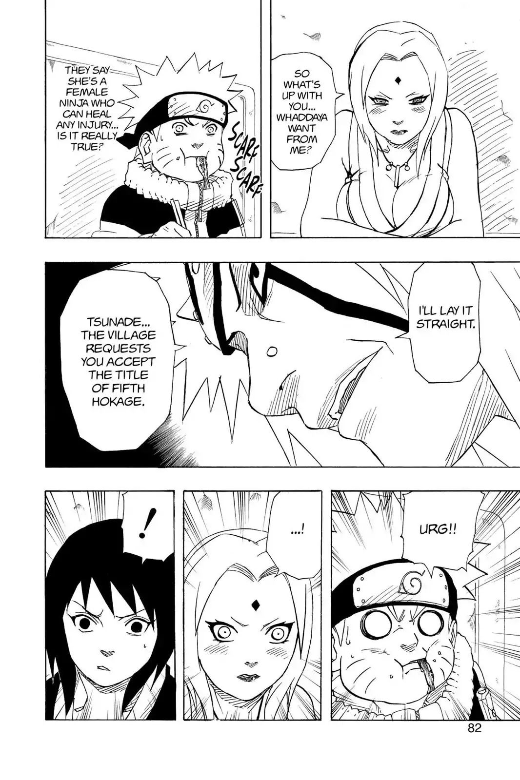 Naruto Chapter 157 page 16 - Chapter 157: Tsunade's Answer...?!