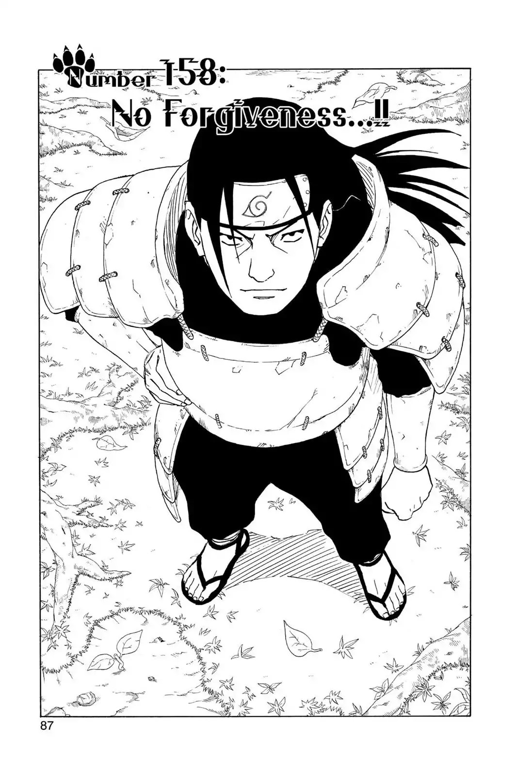 Naruto Chapter 158 page 1 - Chapter 158: No Forgiveness...!!