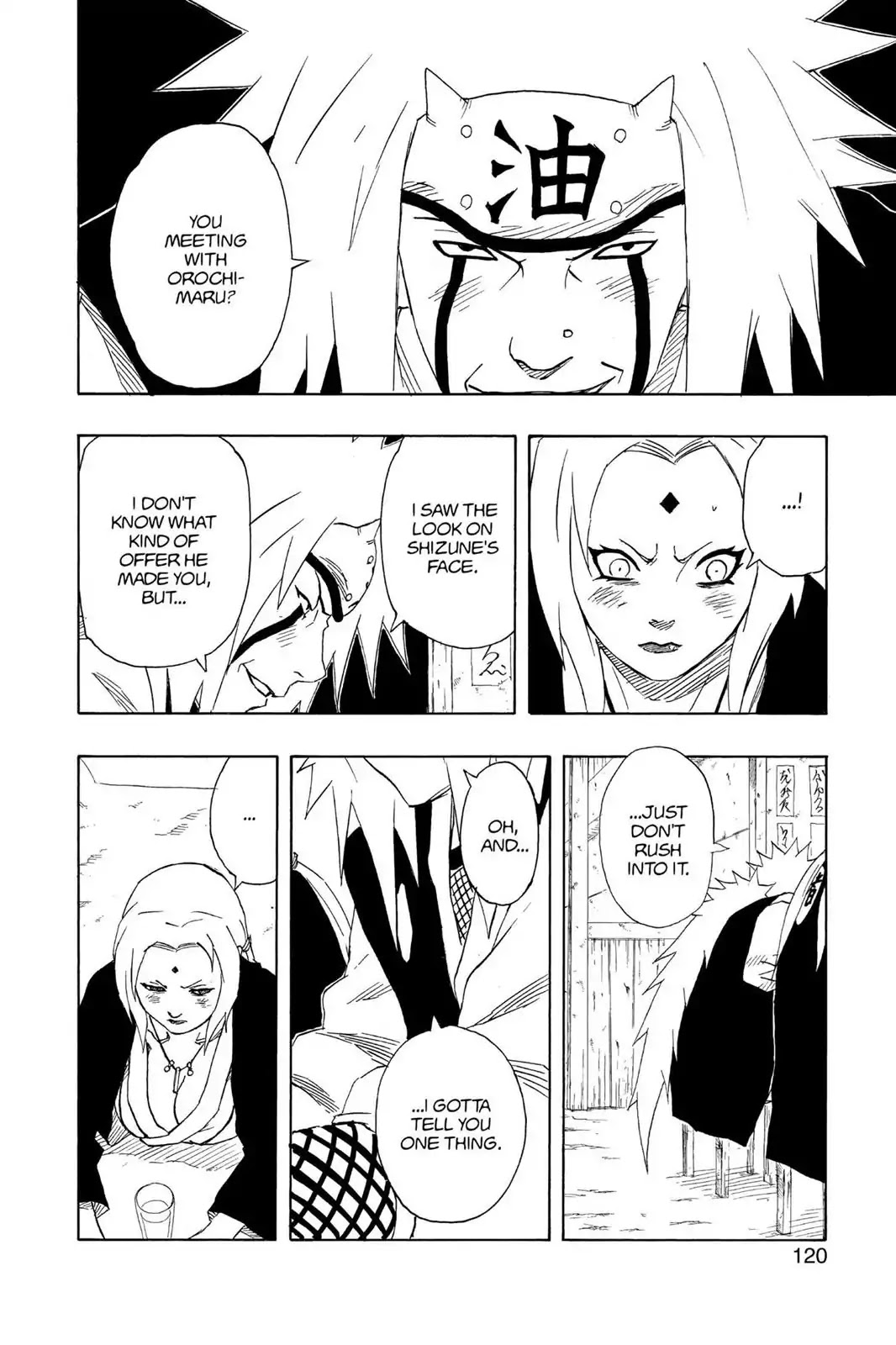 Naruto Chapter 159 page 14 - Chapter 159: The Wager...!!