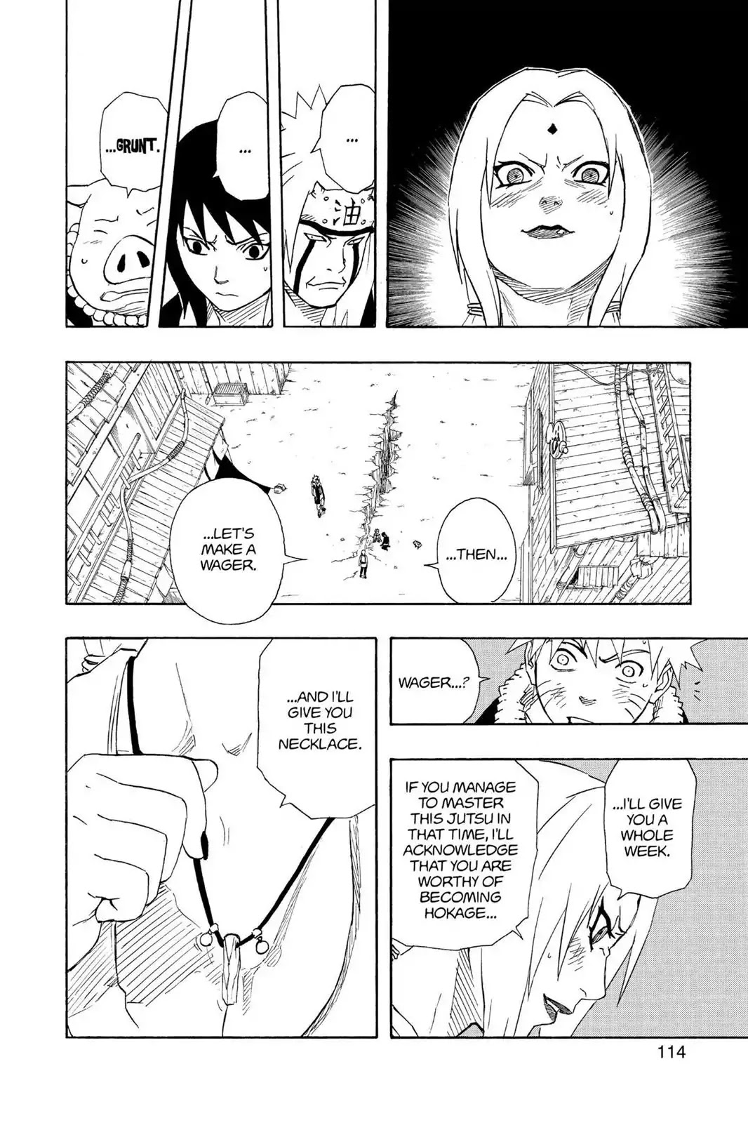 Naruto Chapter 159 page 8 - Chapter 159: The Wager...!!
