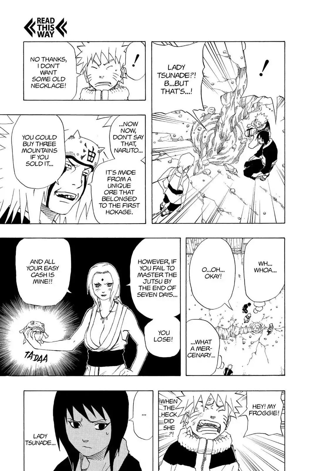 Naruto Chapter 159 page 9 - Chapter 159: The Wager...!!