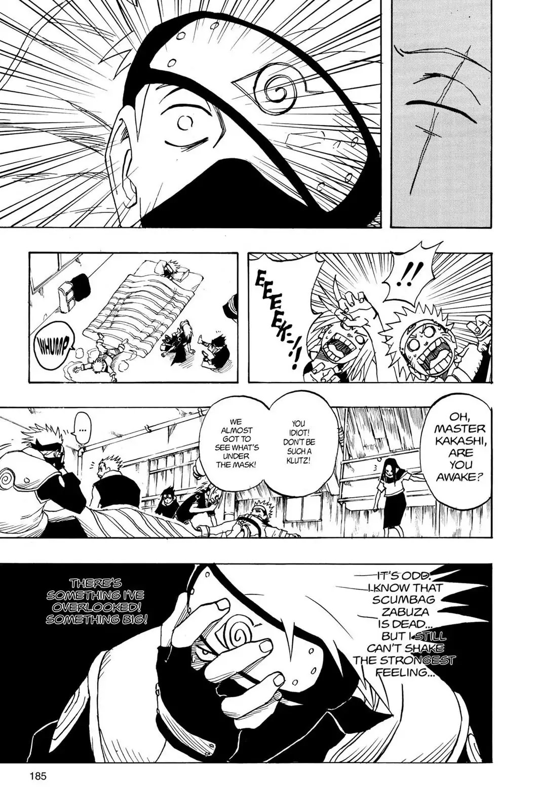 Naruto Chapter 16 page 19 - Chapter 16: Who Are You?!