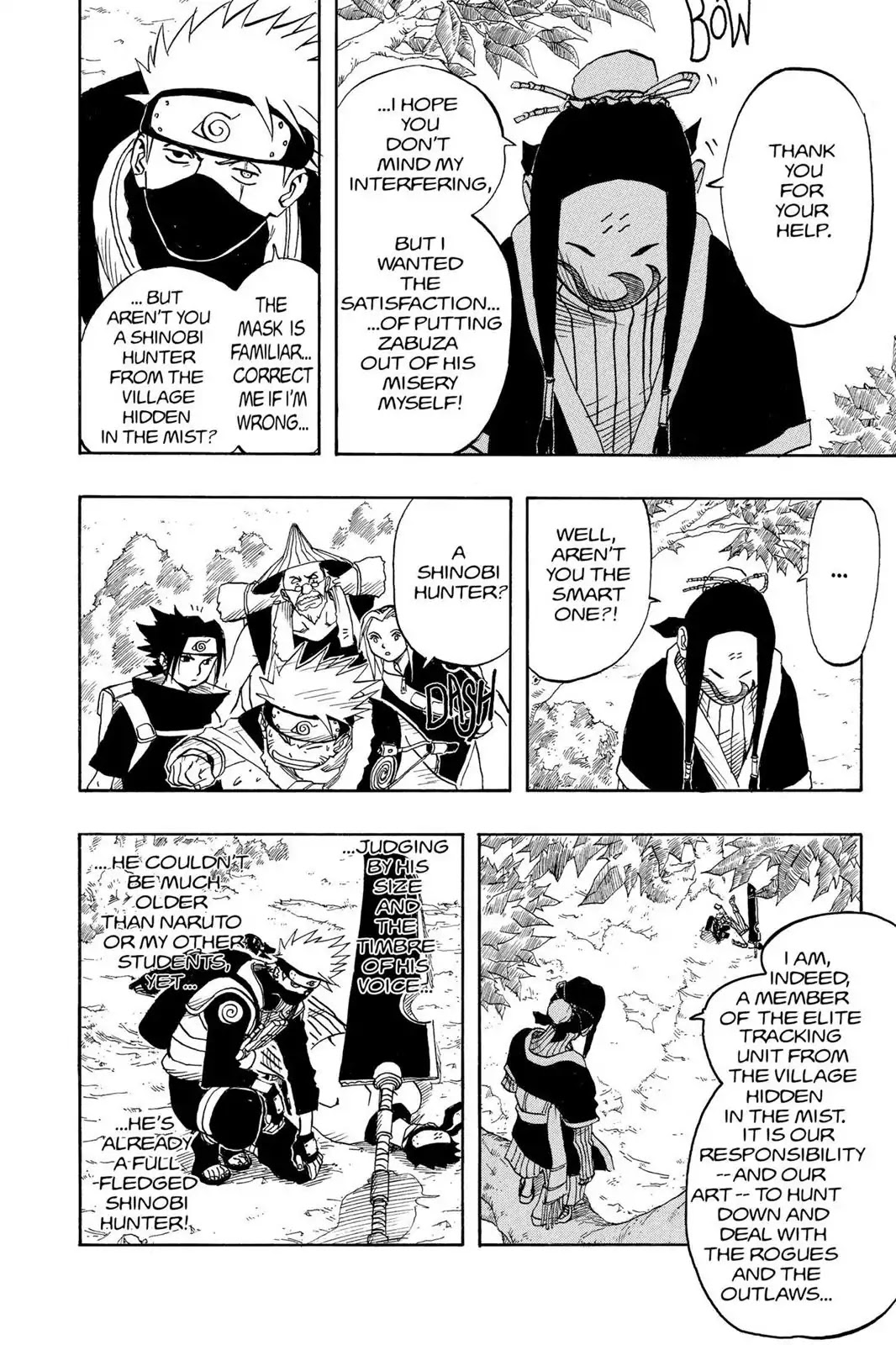 Naruto Chapter 16 page 4 - Chapter 16: Who Are You?!