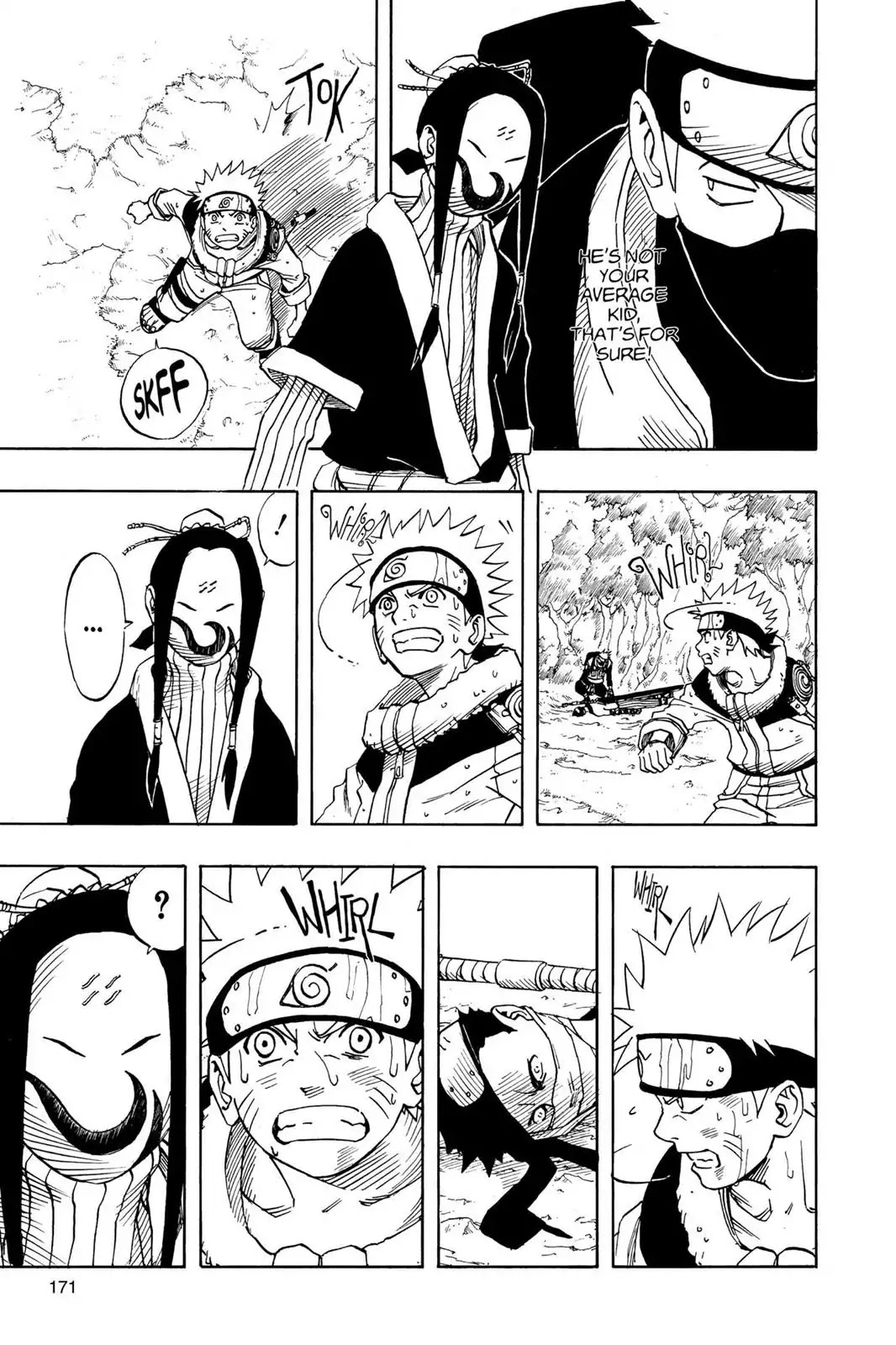 Naruto Chapter 16 page 5 - Chapter 16: Who Are You?!