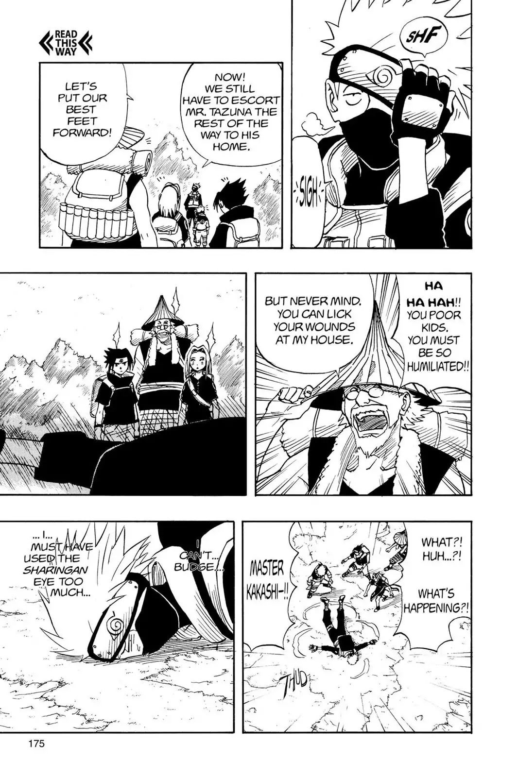 Naruto Chapter 16 page 9 - Chapter 16: Who Are You?!