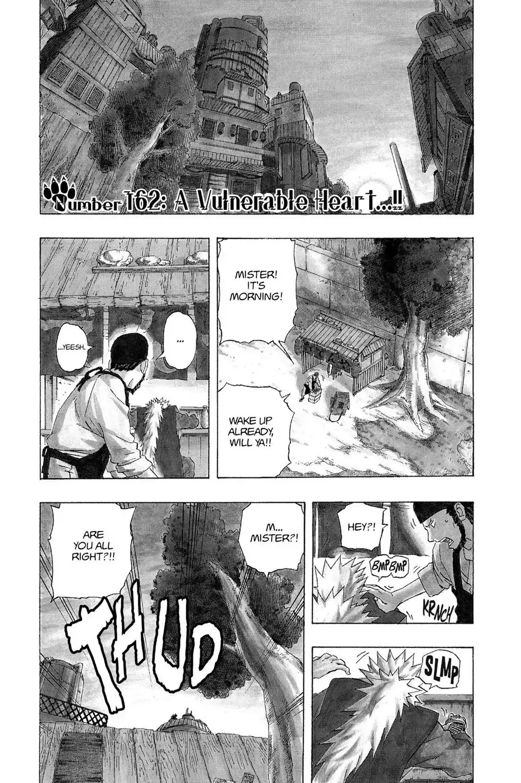 Naruto Chapter 162 page 1 - Chapter 162: A Vulnerable Heart...!!
