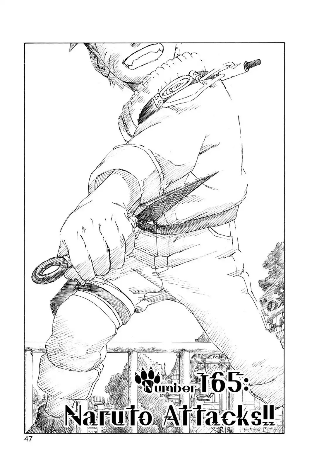Naruto Chapter 165 page 1 - Chapter 165: Naruto Attacks!!