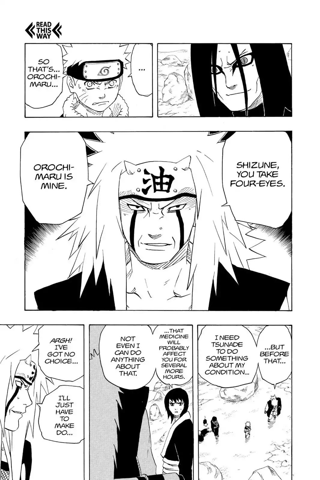 Naruto Chapter 165 page 15 - Chapter 165: Naruto Attacks!!