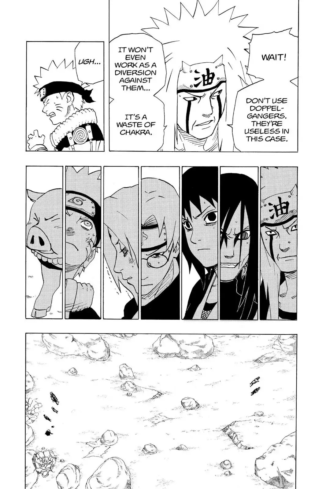 Naruto Chapter 165 page 17 - Chapter 165: Naruto Attacks!!