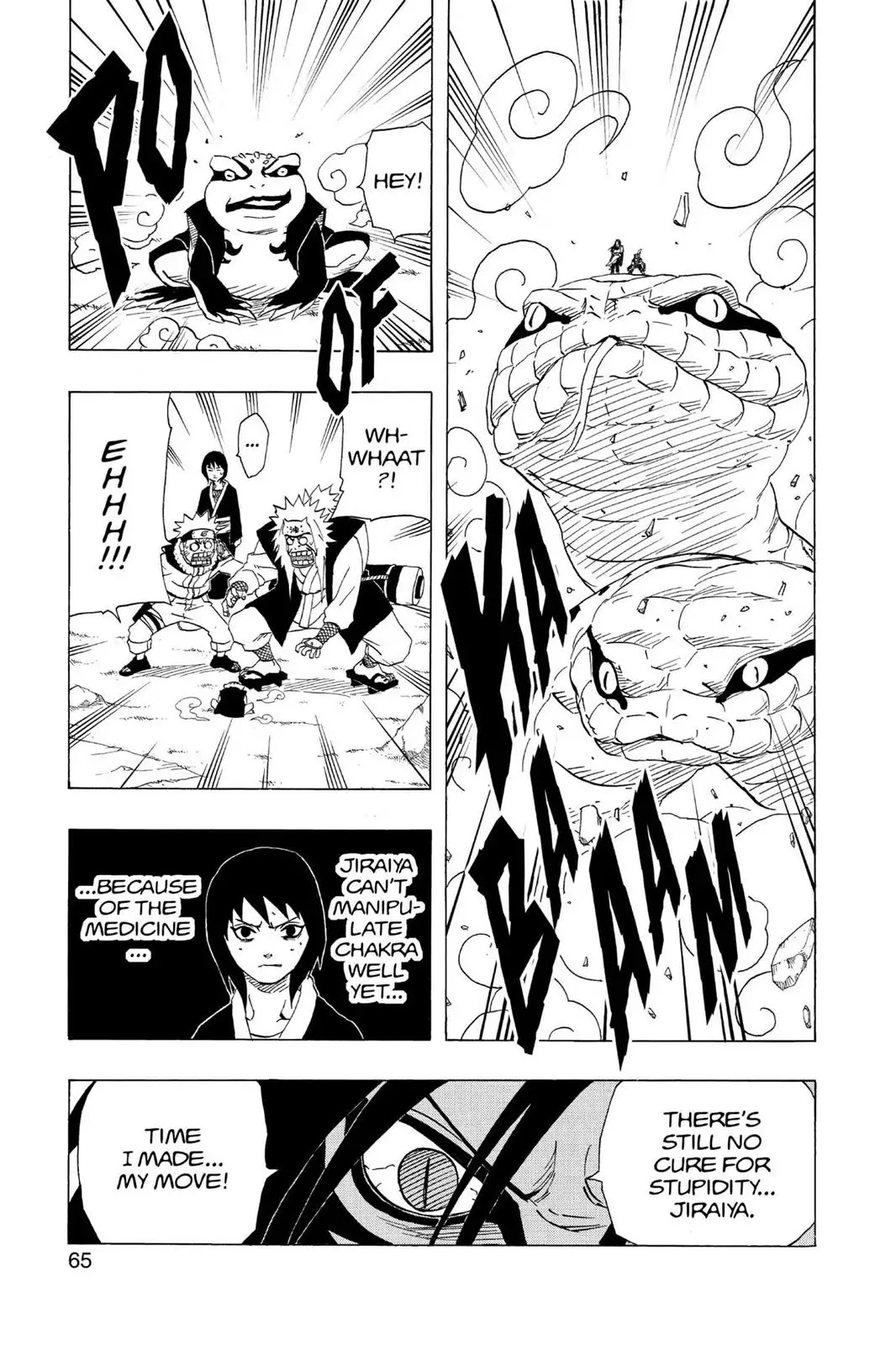 Naruto Chapter 165 page 19 - Chapter 165: Naruto Attacks!!