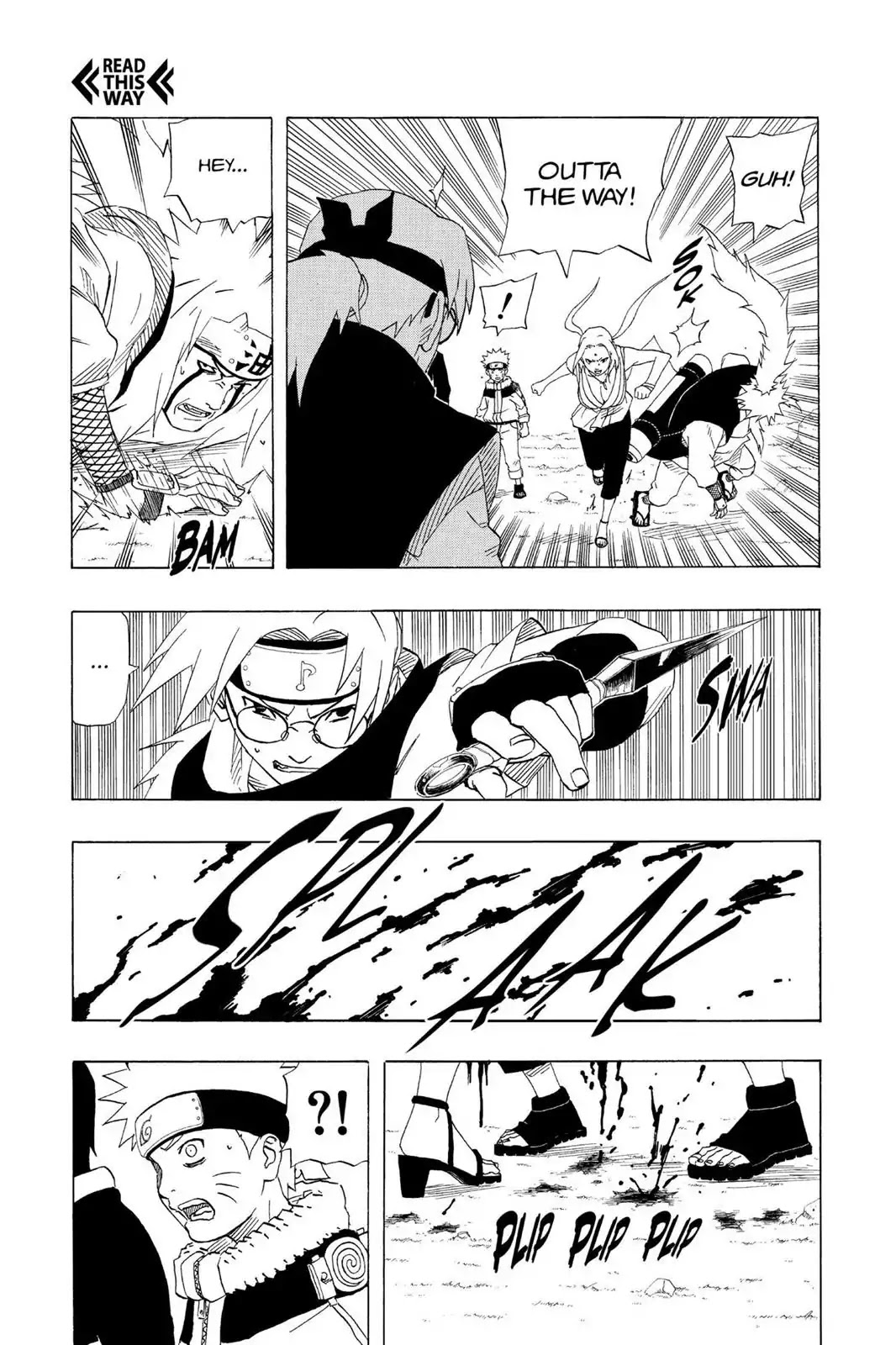 Naruto Chapter 165 page 3 - Chapter 165: Naruto Attacks!!