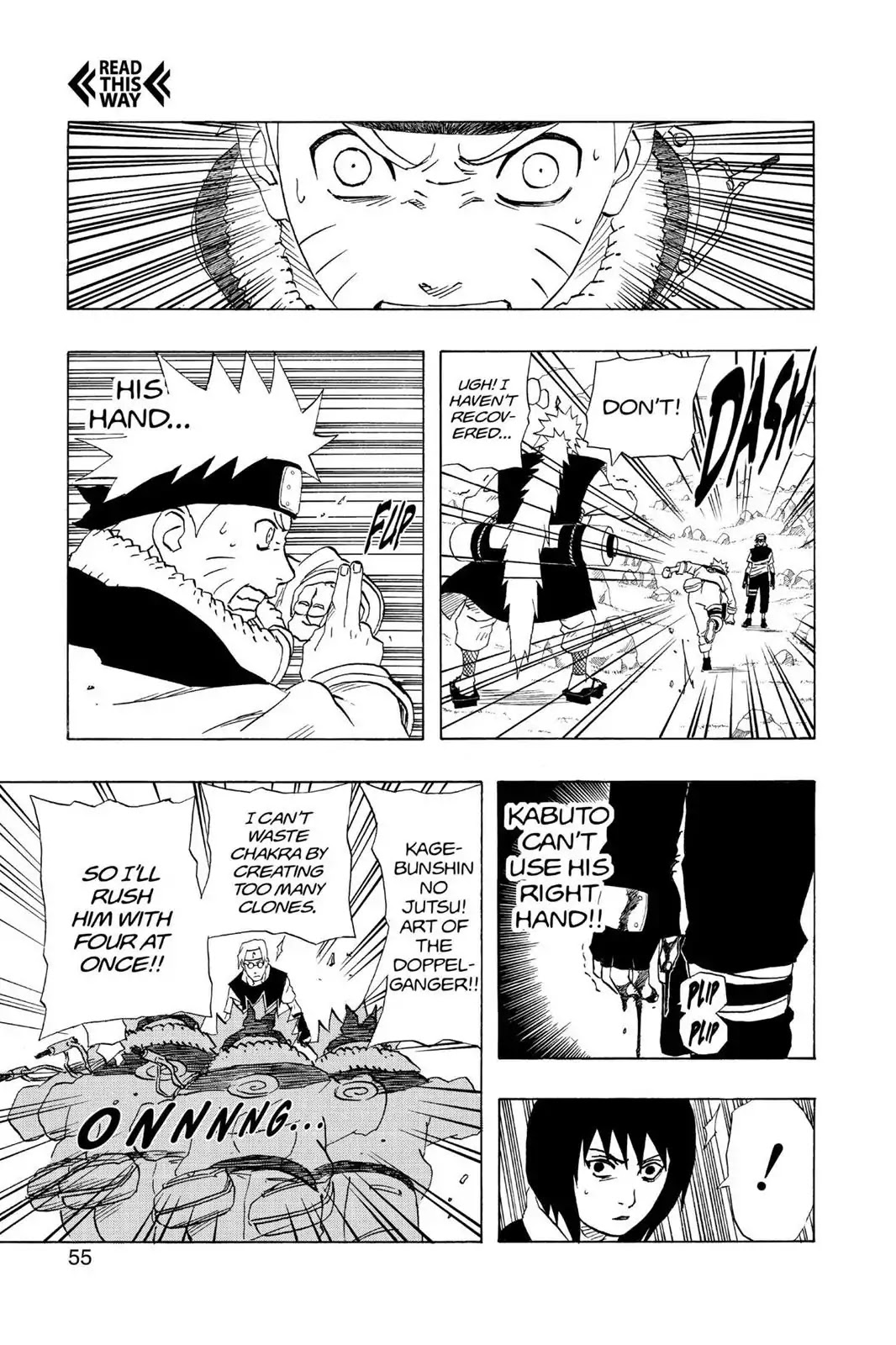 Naruto Chapter 165 page 9 - Chapter 165: Naruto Attacks!!