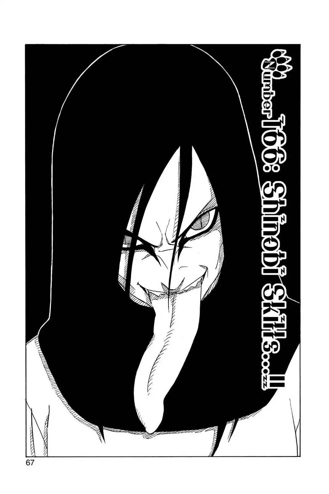 Naruto Chapter 166 page 1 - Chapter 166: Shinobi Skills...!!