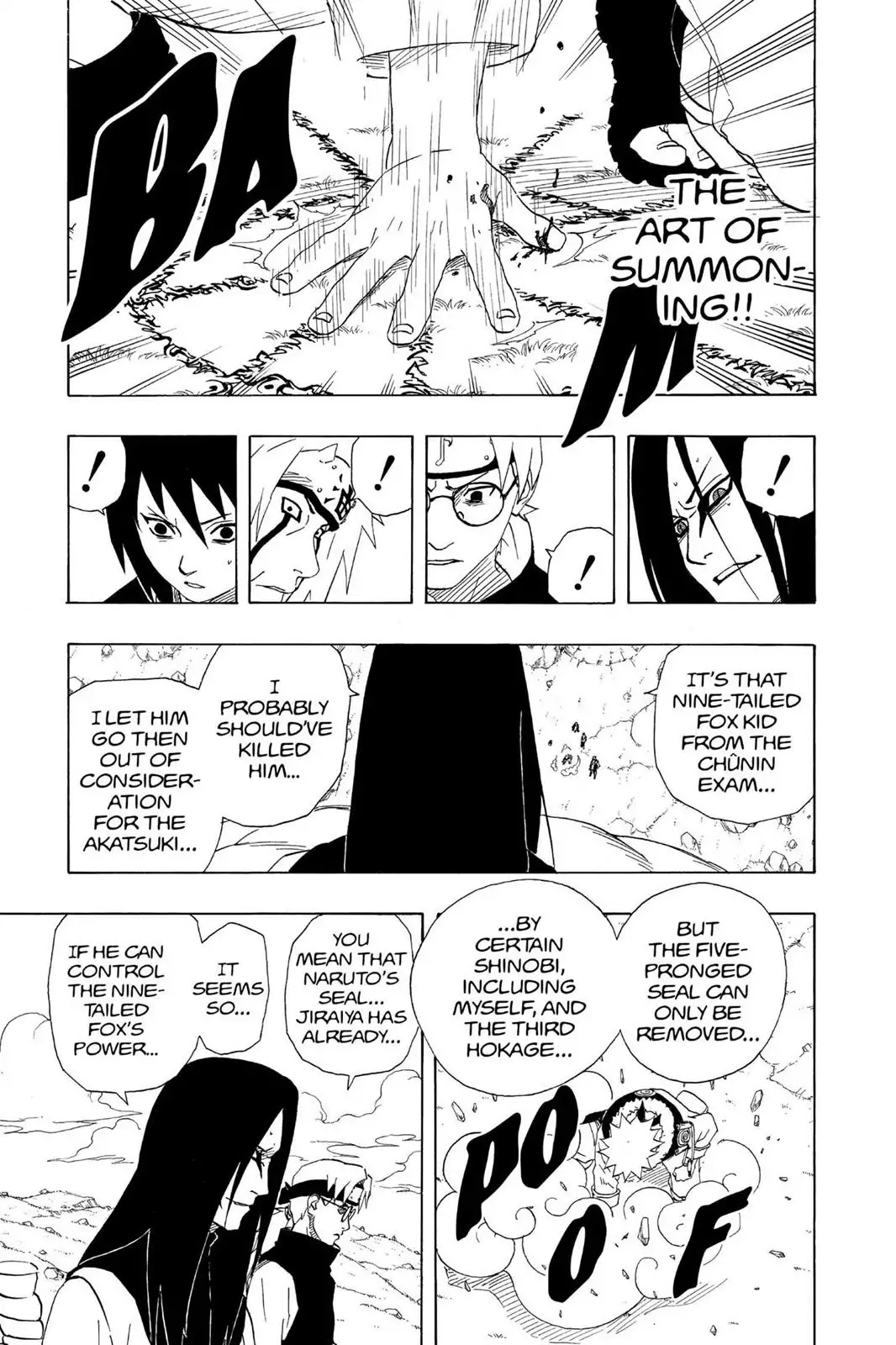 Naruto Chapter 166 page 3 - Chapter 166: Shinobi Skills...!!