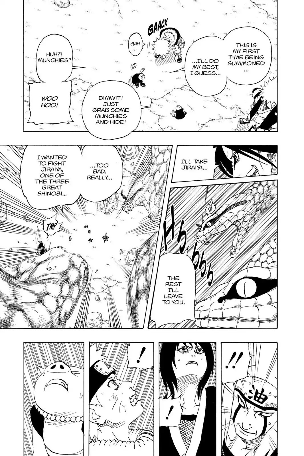 Naruto Chapter 166 page 5 - Chapter 166: Shinobi Skills...!!