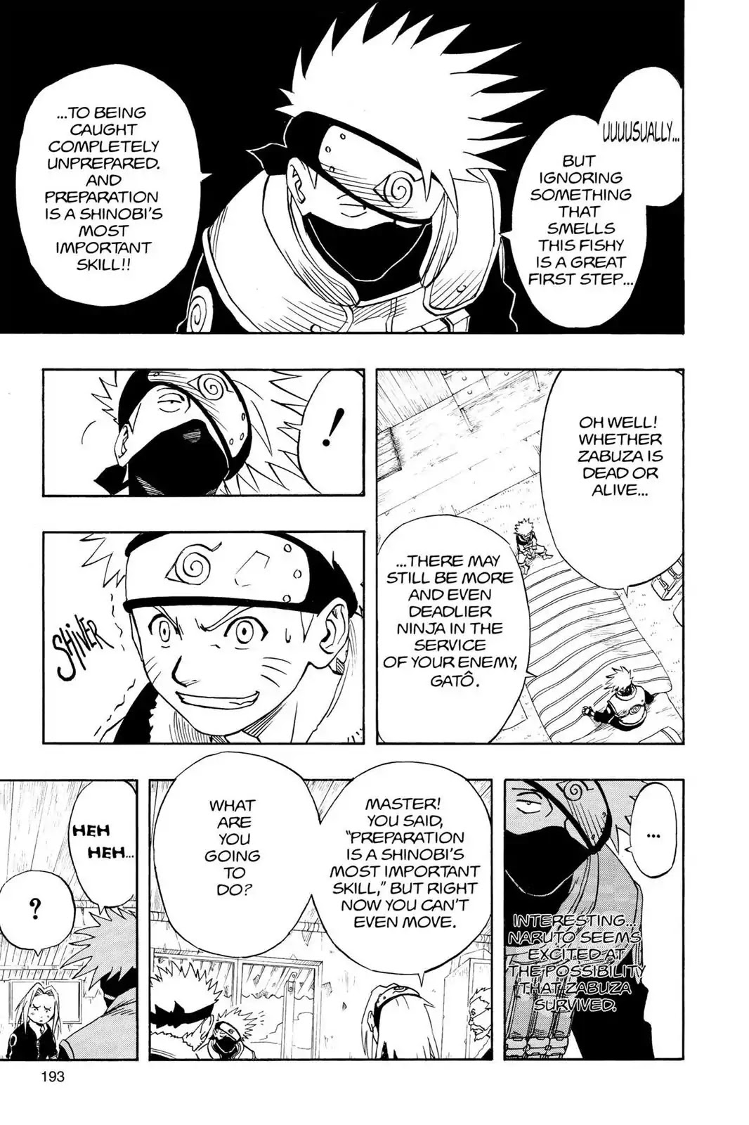 Naruto Chapter 17 page 7 - Chapter 17: Preparations For Battle