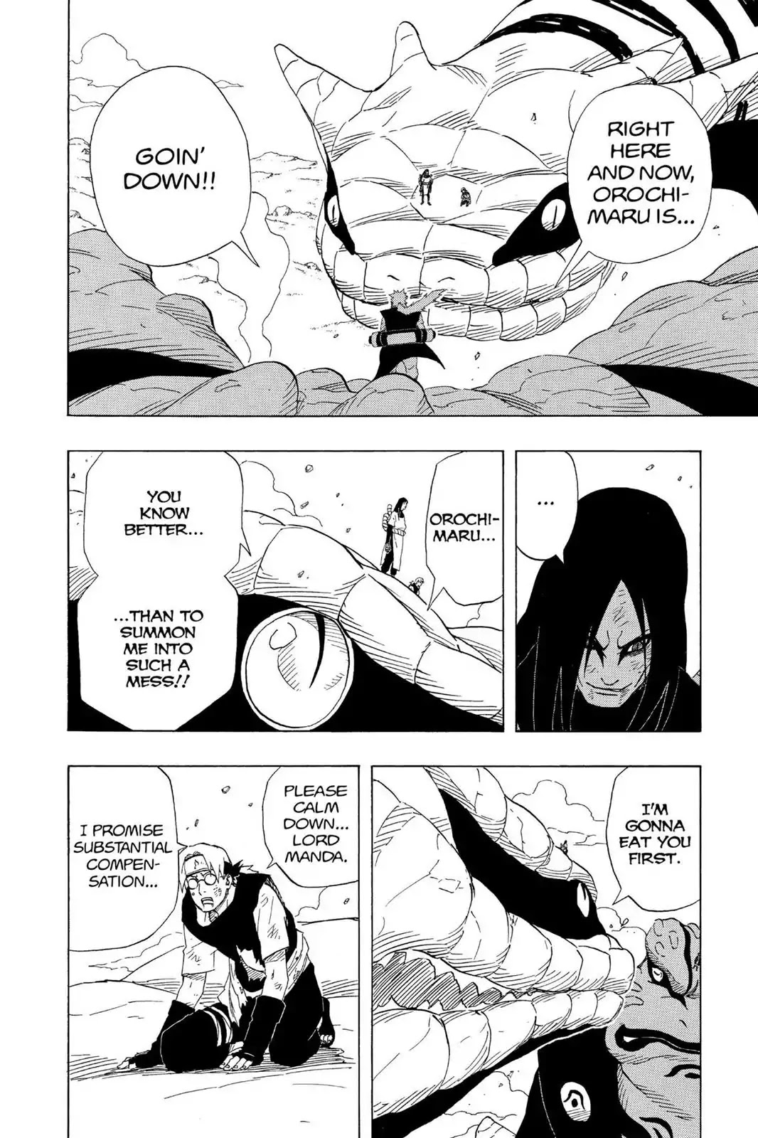 Naruto Chapter 170 page 4 - Chapter 170: Deadlock!!!