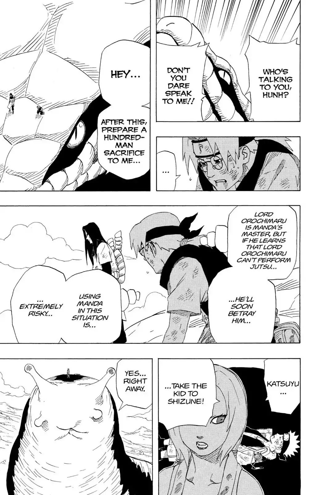 Naruto Chapter 170 page 5 - Chapter 170: Deadlock!!!