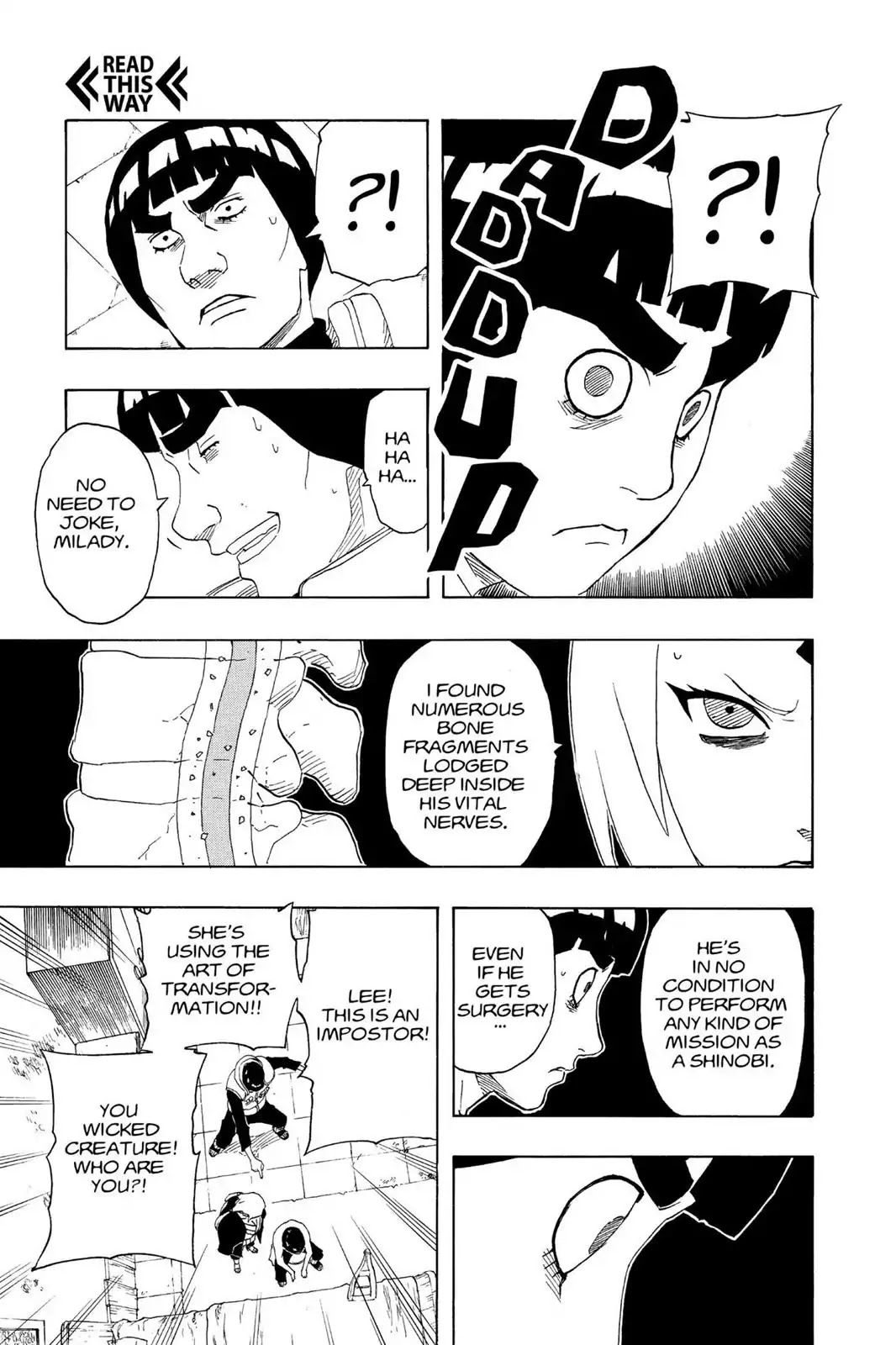 Naruto Chapter 173 page 3 - Chapter 173: Anguish