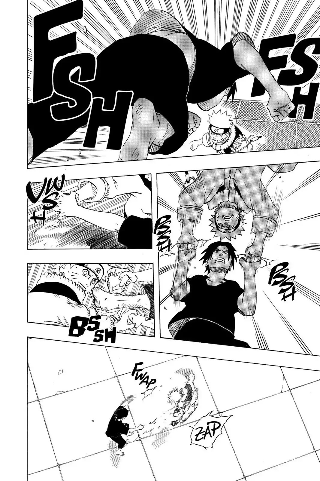 Naruto Chapter 175 page 10 - Chapter 175: Naruto Vs. Sasuke!!