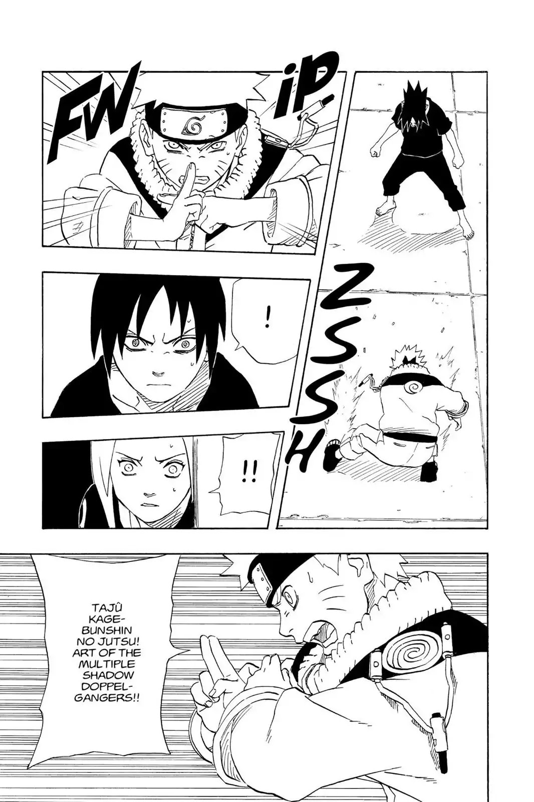 Naruto Chapter 175 page 11 - Chapter 175: Naruto Vs. Sasuke!!