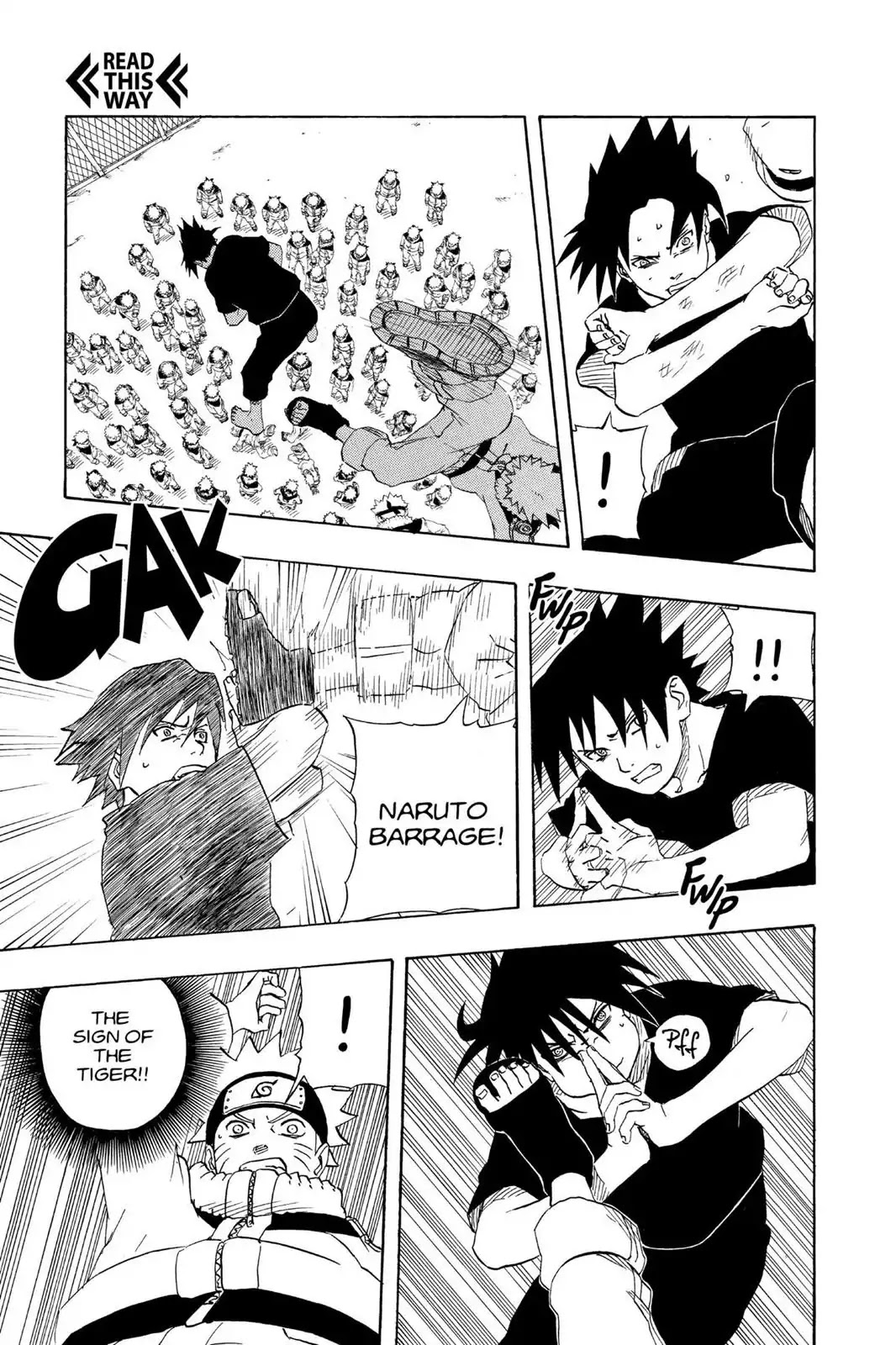 Naruto Chapter 175 page 15 - Chapter 175: Naruto Vs. Sasuke!!