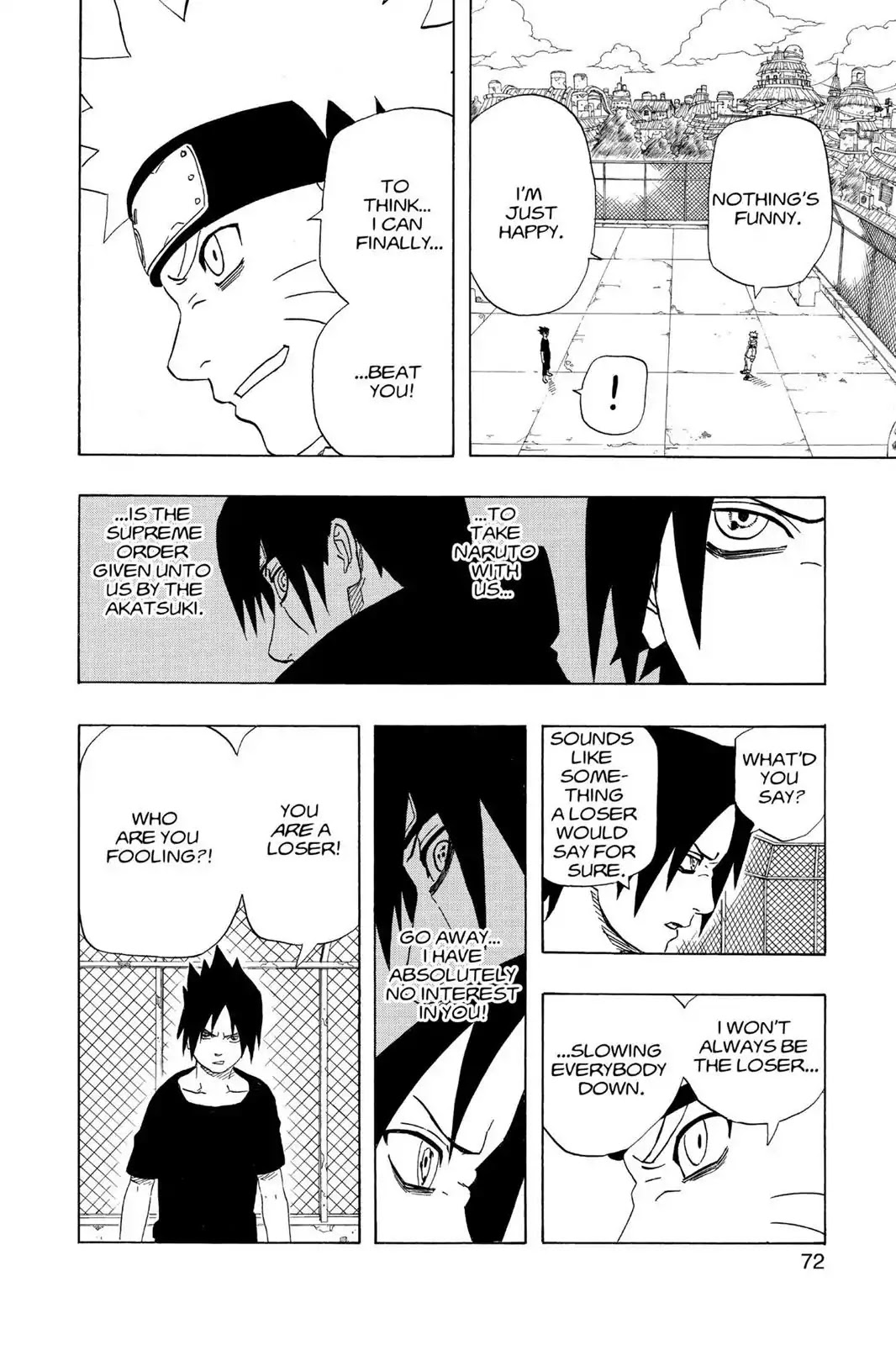 Naruto Chapter 175 page 6 - Chapter 175: Naruto Vs. Sasuke!!