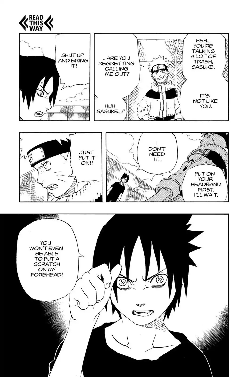 Naruto Chapter 175 page 7 - Chapter 175: Naruto Vs. Sasuke!!