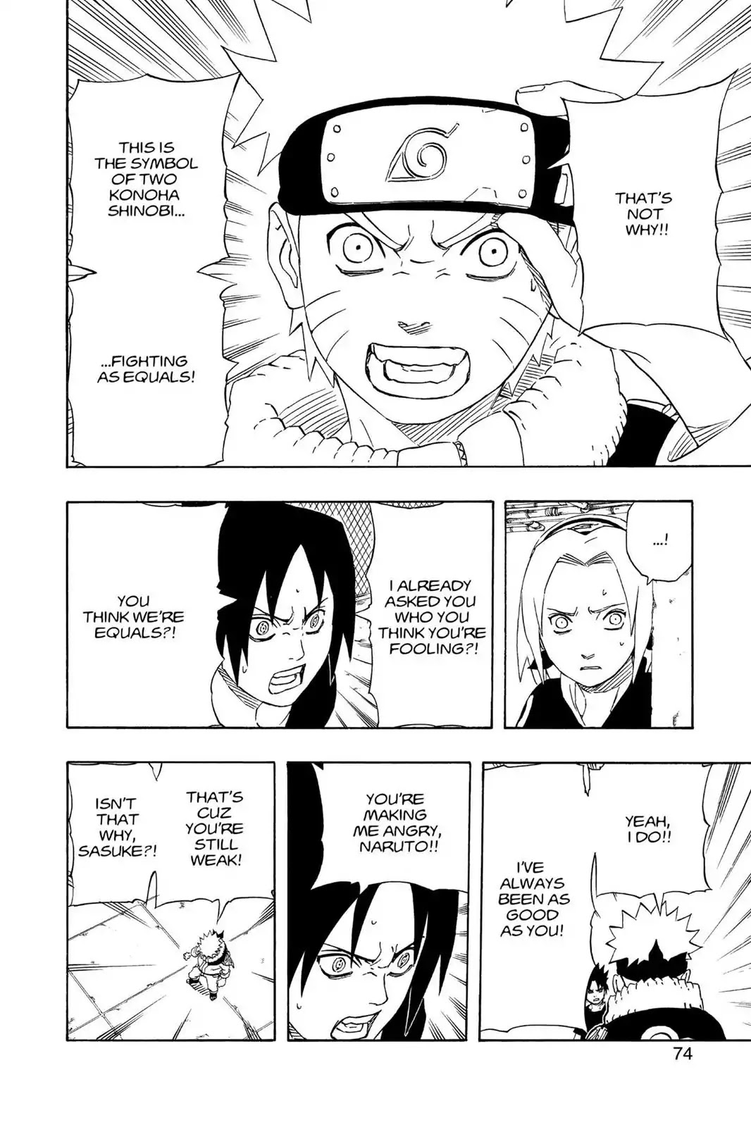 Naruto Chapter 175 page 8 - Chapter 175: Naruto Vs. Sasuke!!