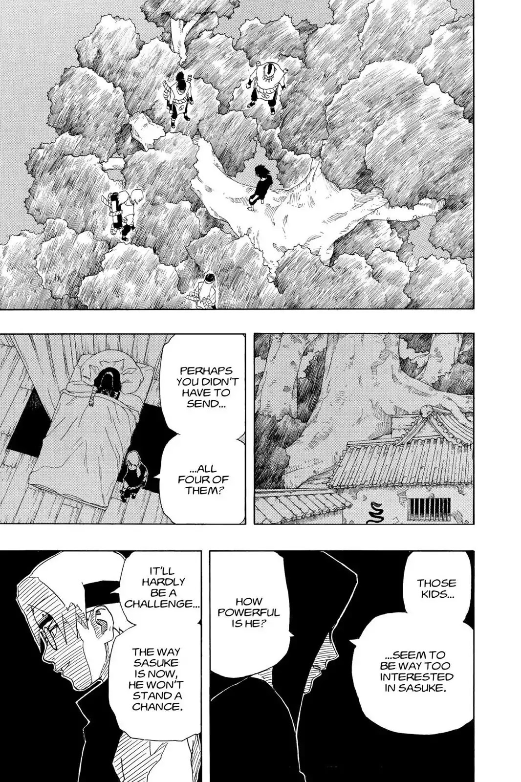 Naruto Chapter 177 page 13 - Chapter 177: The Sound Ninja Four