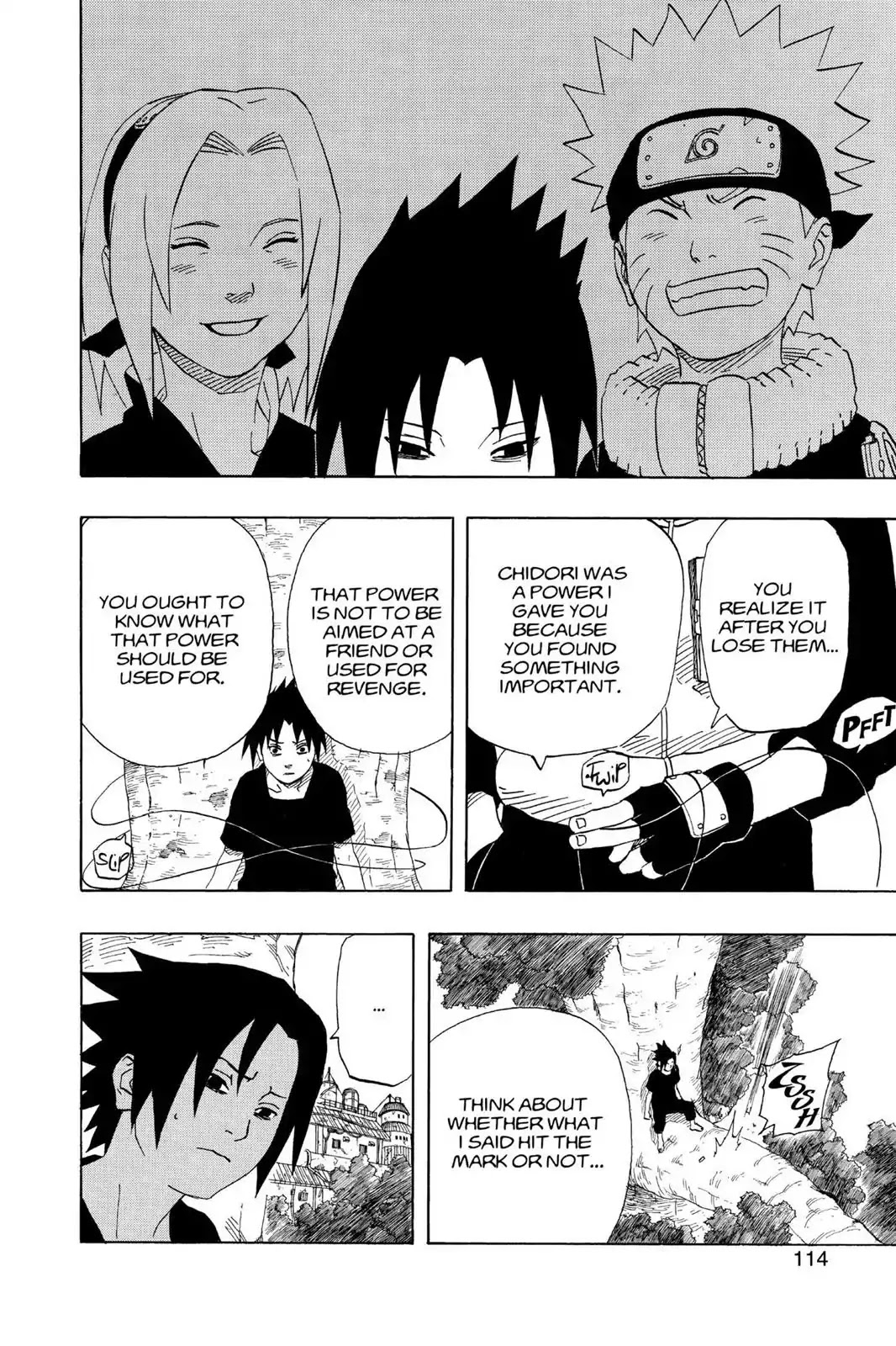 Naruto Chapter 177 page 8 - Chapter 177: The Sound Ninja Four