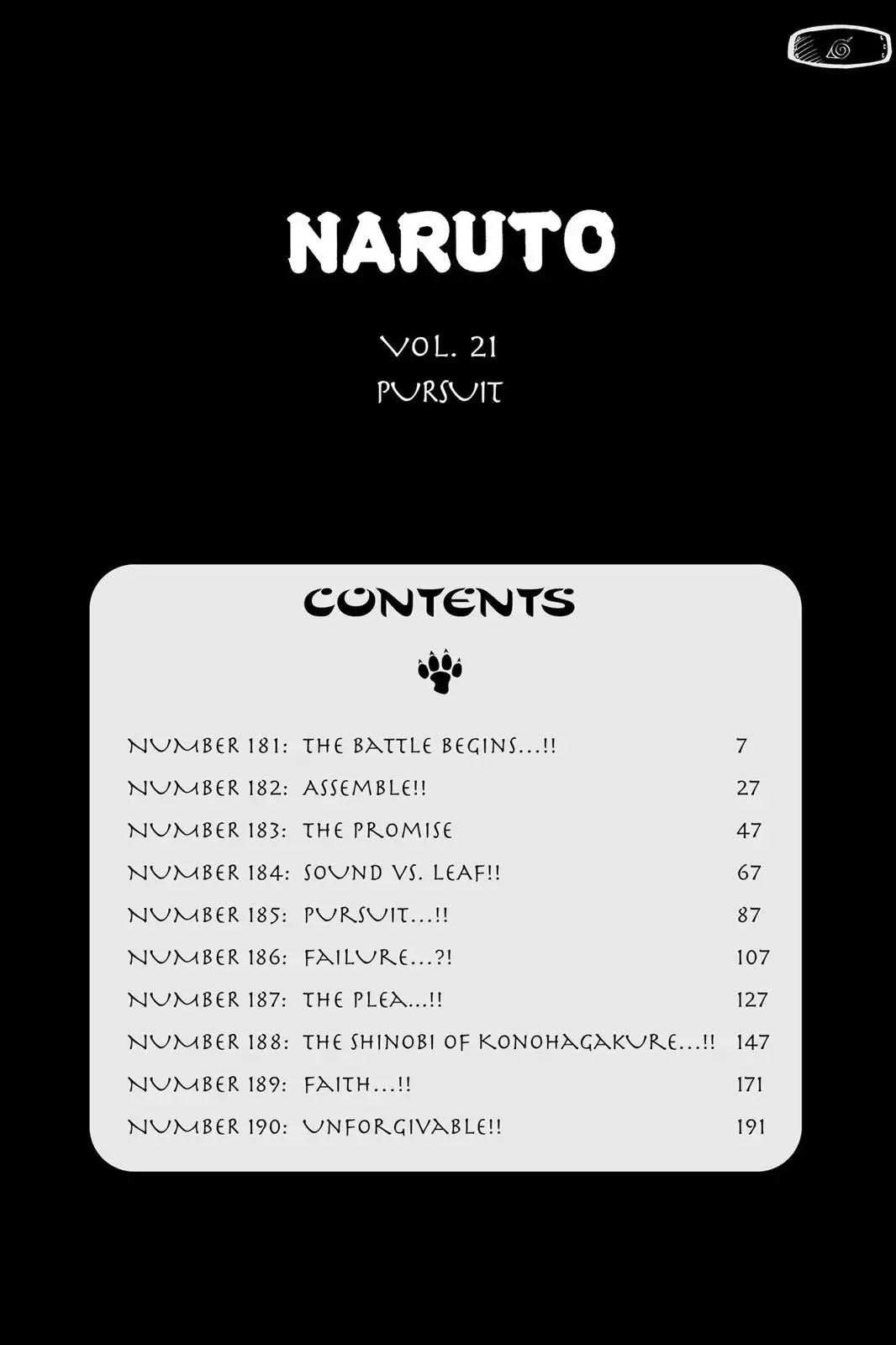 Naruto Chapter 181 page 7 - Chapter 181: The Battle Begins...!!