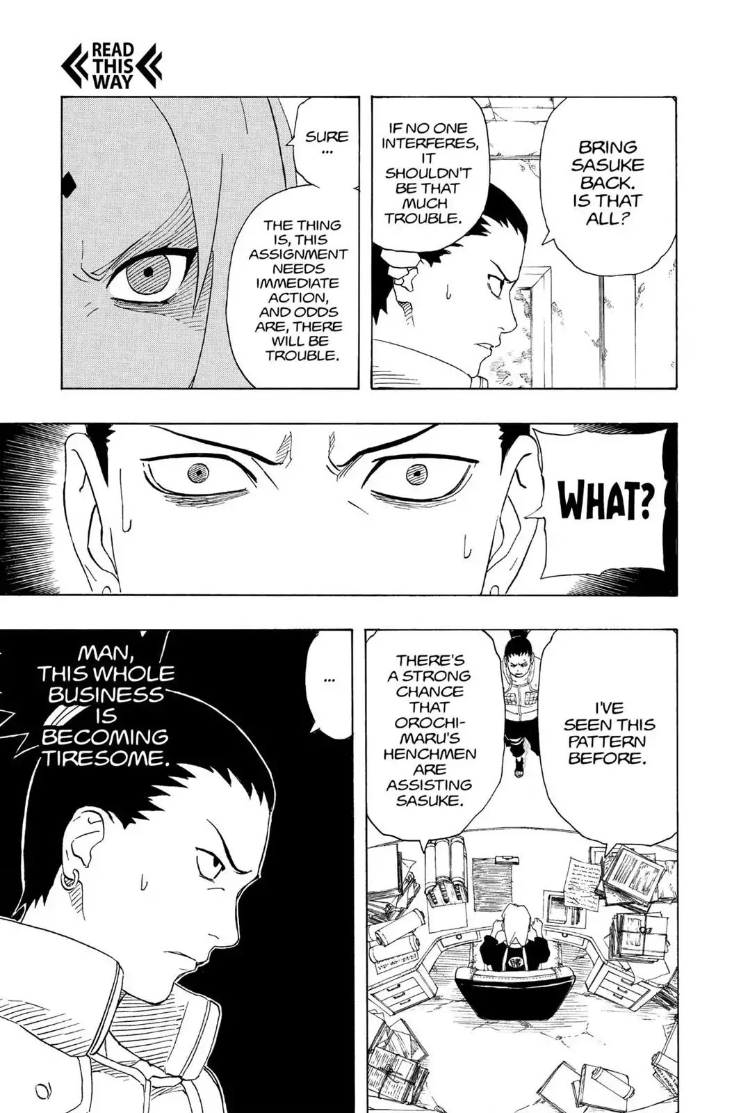 Naruto Chapter 182 page 11 - Chapter 182: Assemble!!